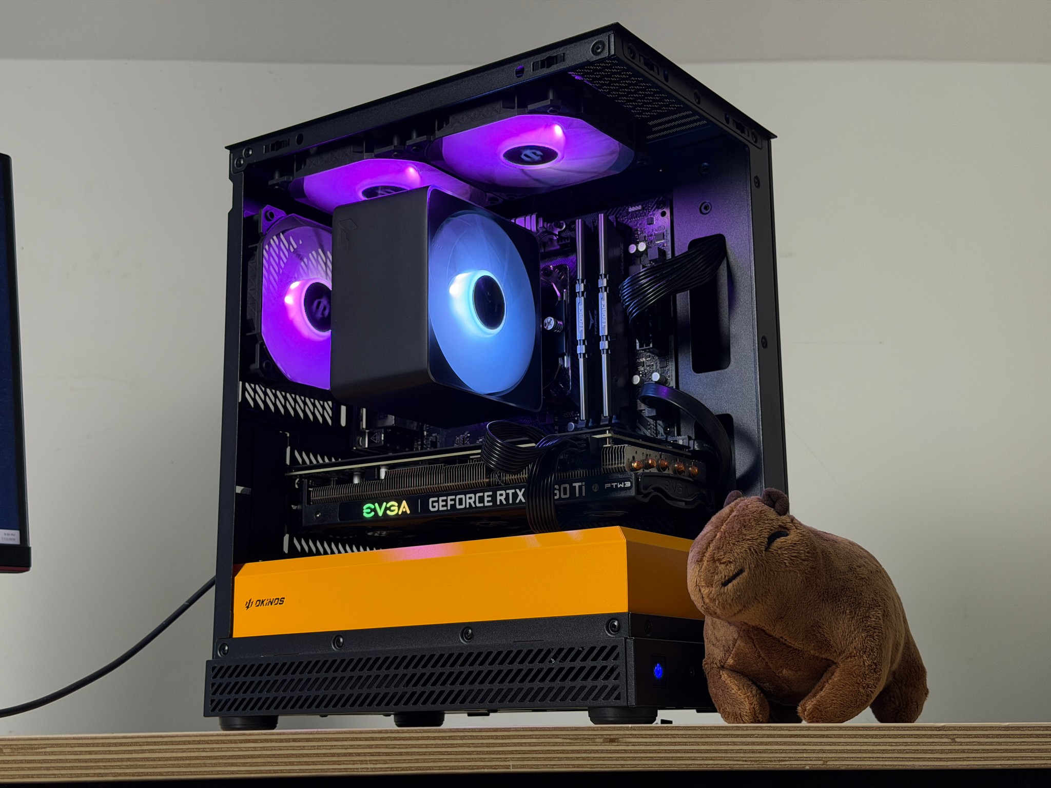 ⚫ Ryzen 5 5500 / RTX 3060 Ti 8GB / 1TB SSD / 16gb Ram / RGB 1080p Gaming PC ⚫