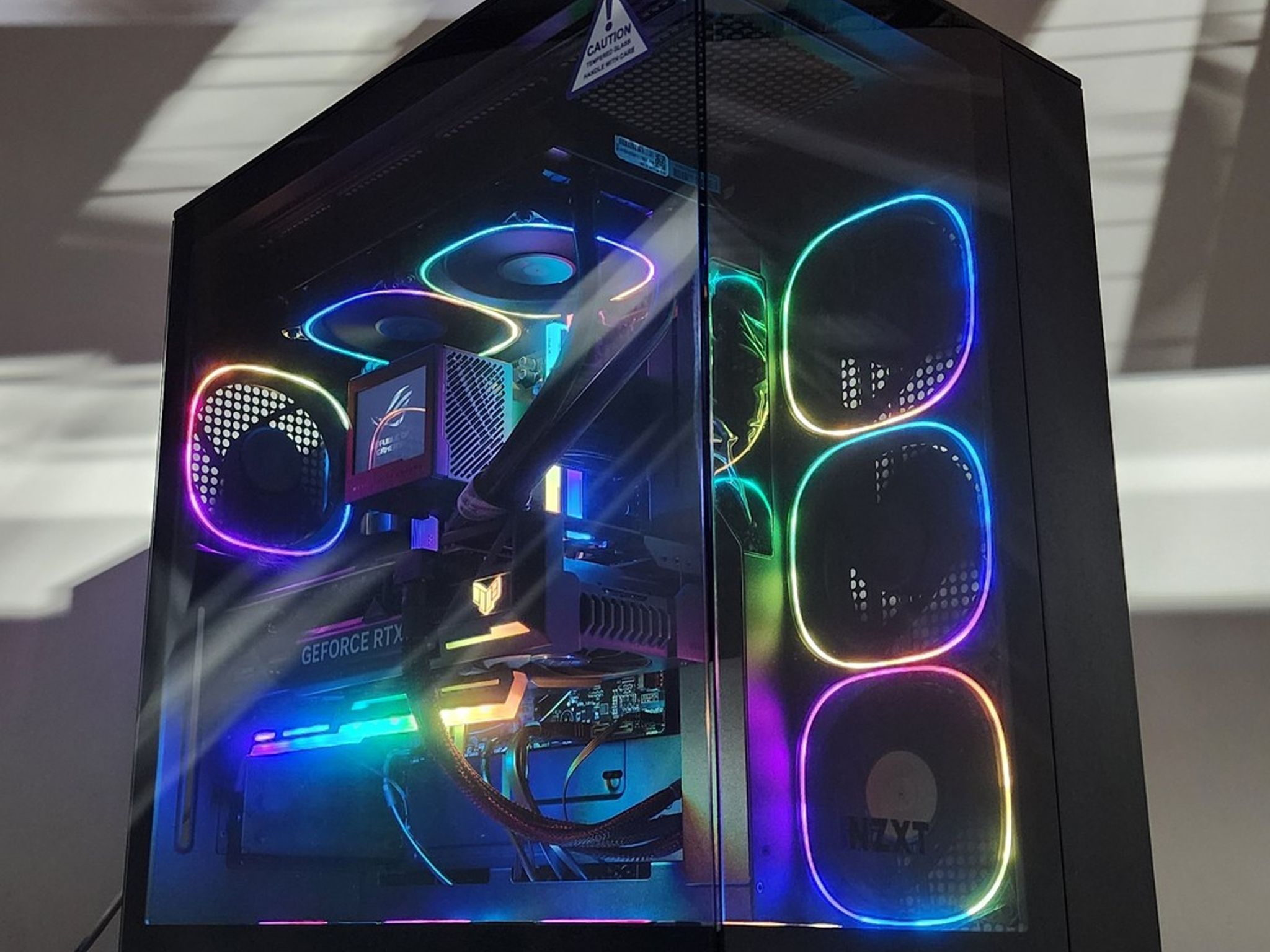Gaming PC Ryzen 7 7800X3D 32GB RAM 2TB SSD RTX 4070 Ti 12GB Windows 11