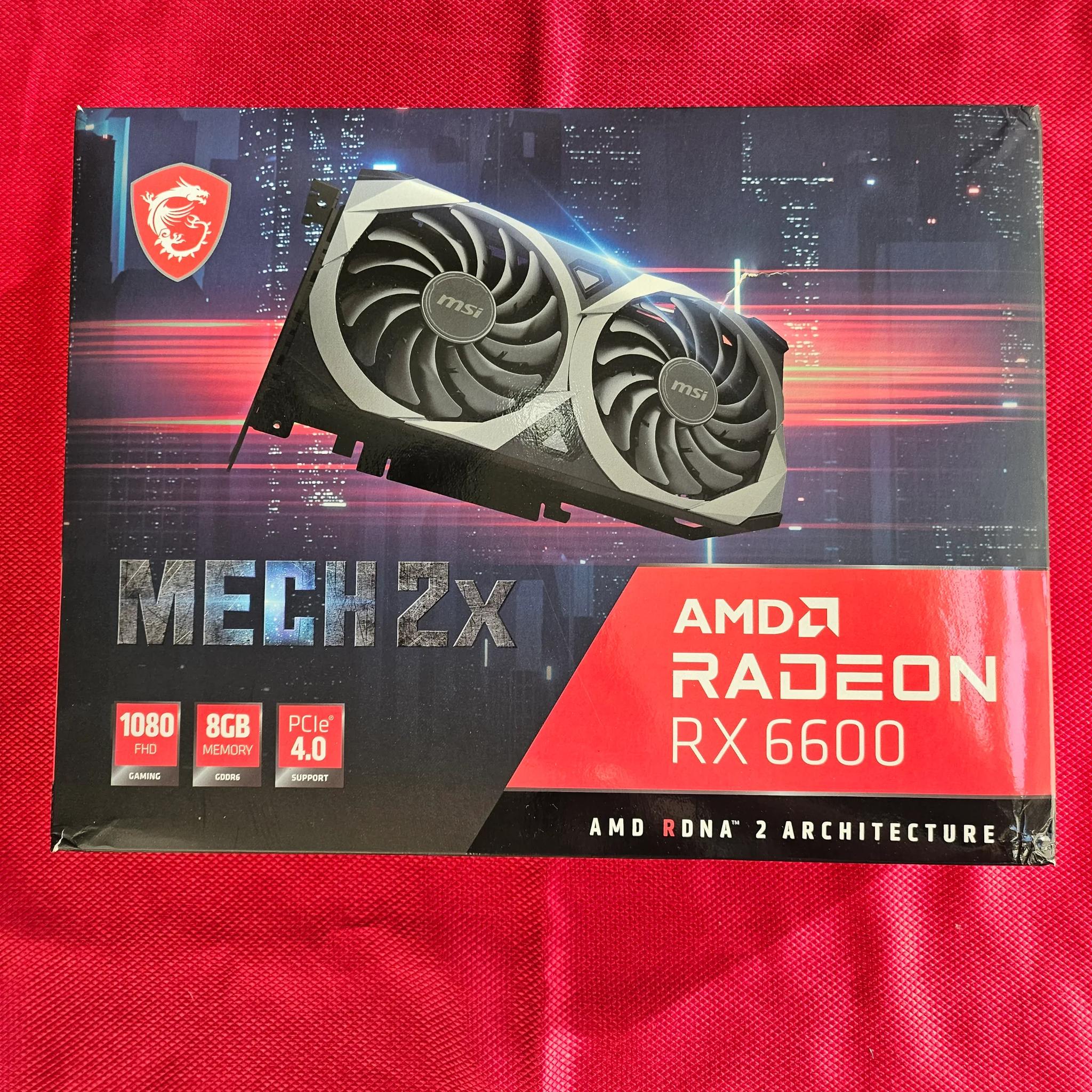 Msi Mech Radeon Rx 6600