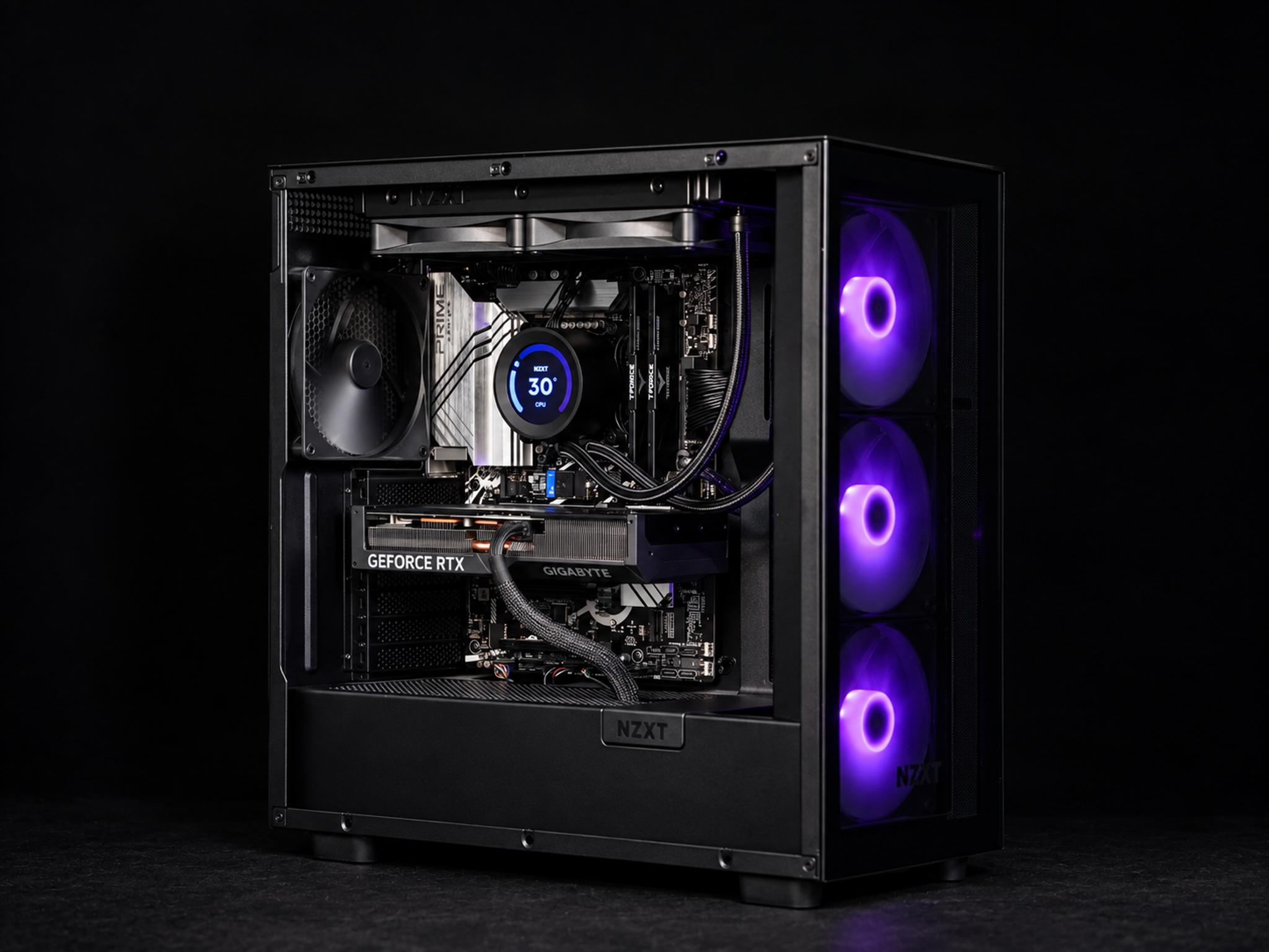 Stealth | RTX 4070 Ti Super + i7 13700KF | 32GB DDR5 | 1TB NVMe | NZXT H7 Elite Custom Gaming PC