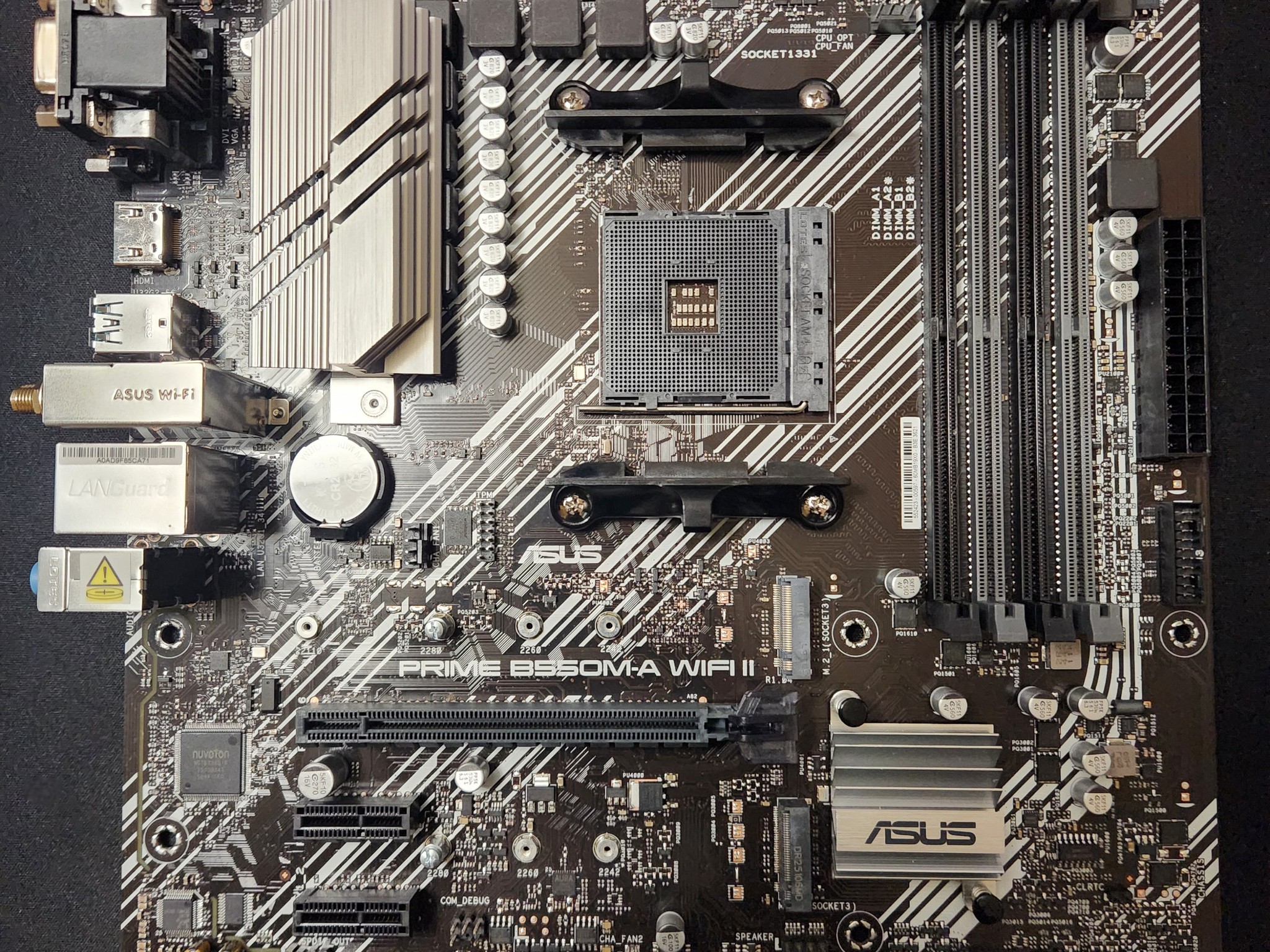Ryzen 5 5500 | Asus B550M-A WIFI | T-Force Vulcan-Z 16gb DDR4 3200