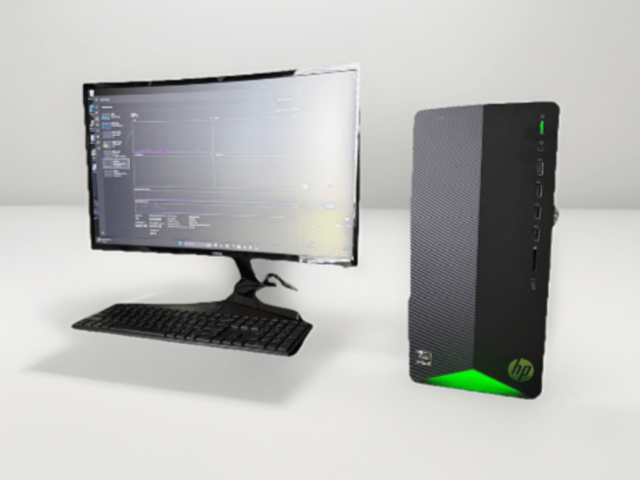 Gaming PC Ryzen 5 5600G RX 5500 4GB 8GB RAM 512GB SSD + 2TB Storage WiFi