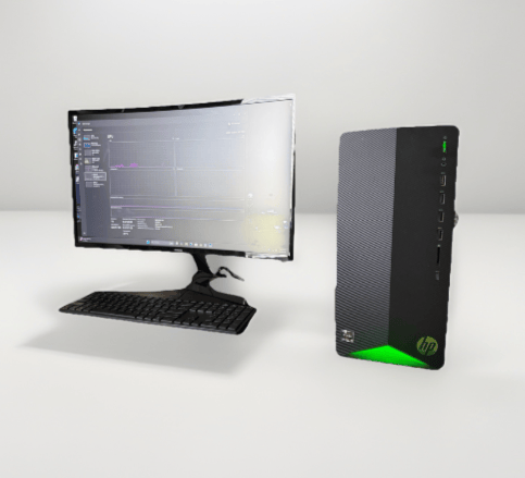 Gaming PC Ryzen 5 5600G RX 5500 4GB 8GB RAM 512GB SSD + 2TB Storage WiFi