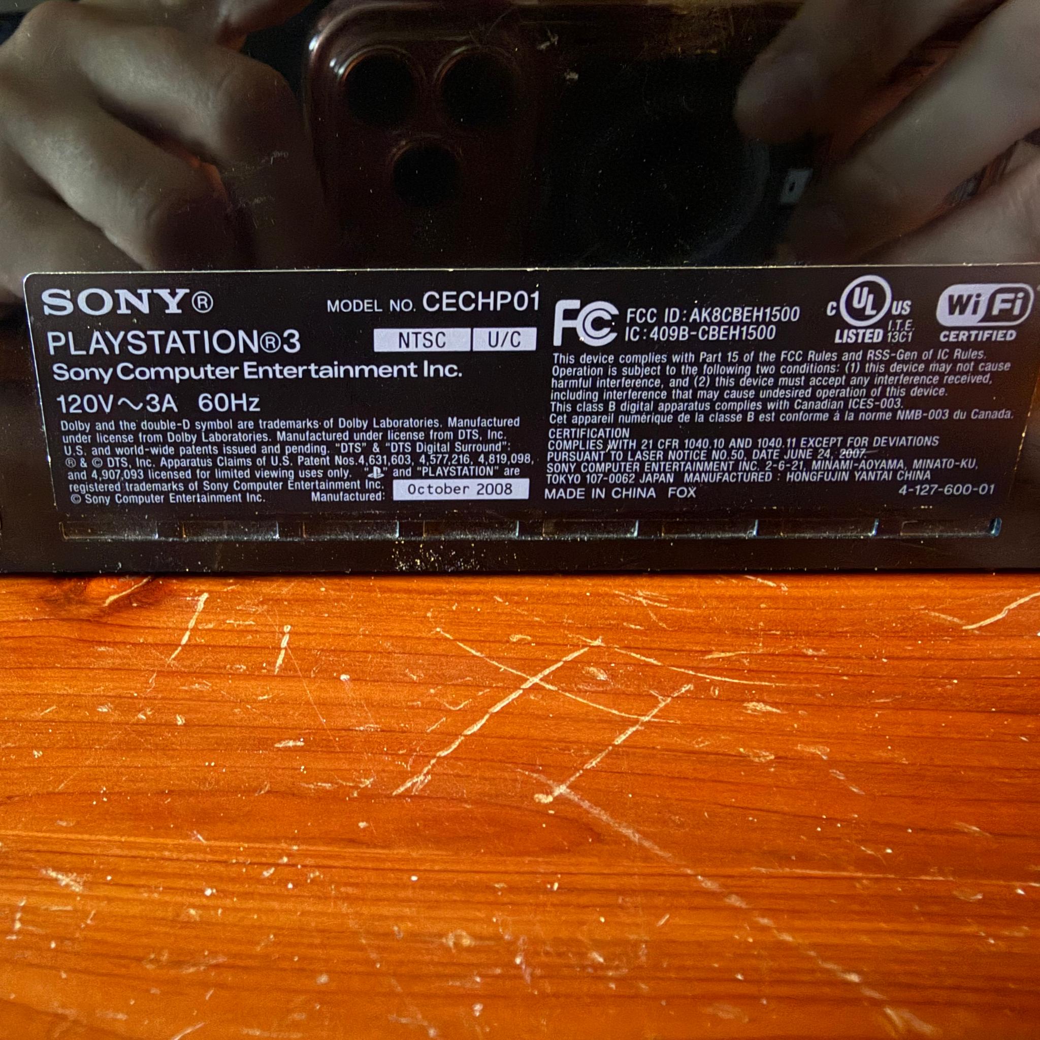 Sony PS3 Backwards Compatible