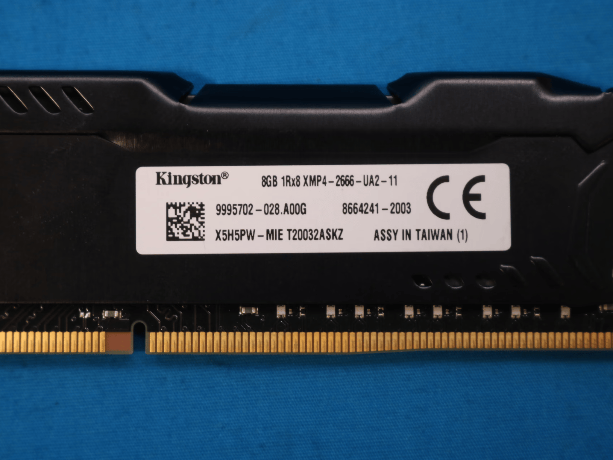 Kingston HyperX Fury 16GB (2x8GB) DDR4 2666MHz CL16 1.2V Desktop RAM HX426C16FB2K2/16