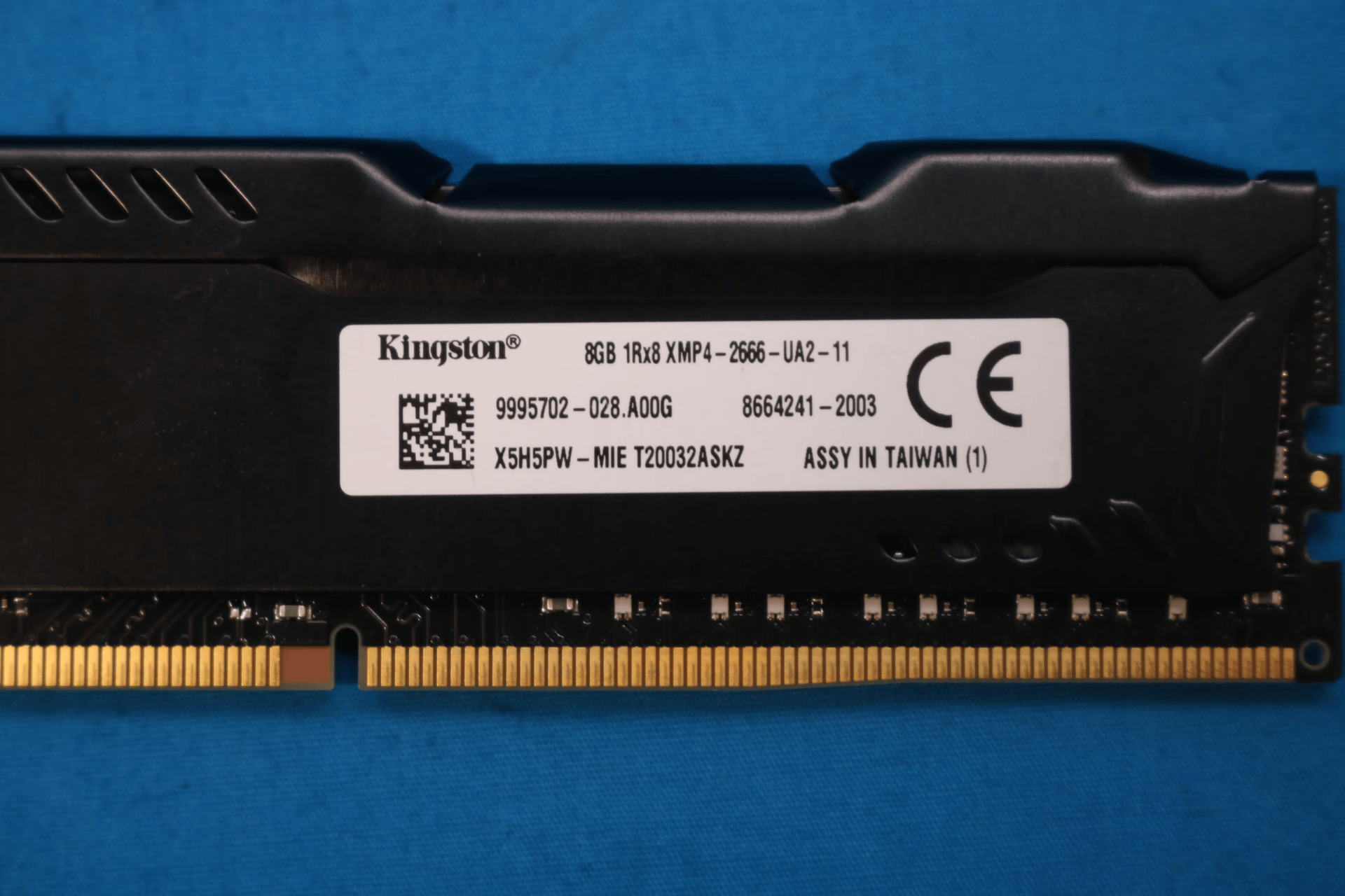 Kingston HyperX Fury 16GB (2x8GB) DDR4 2666MHz CL16 1.2V Desktop RAM HX426C16FB2K2/16