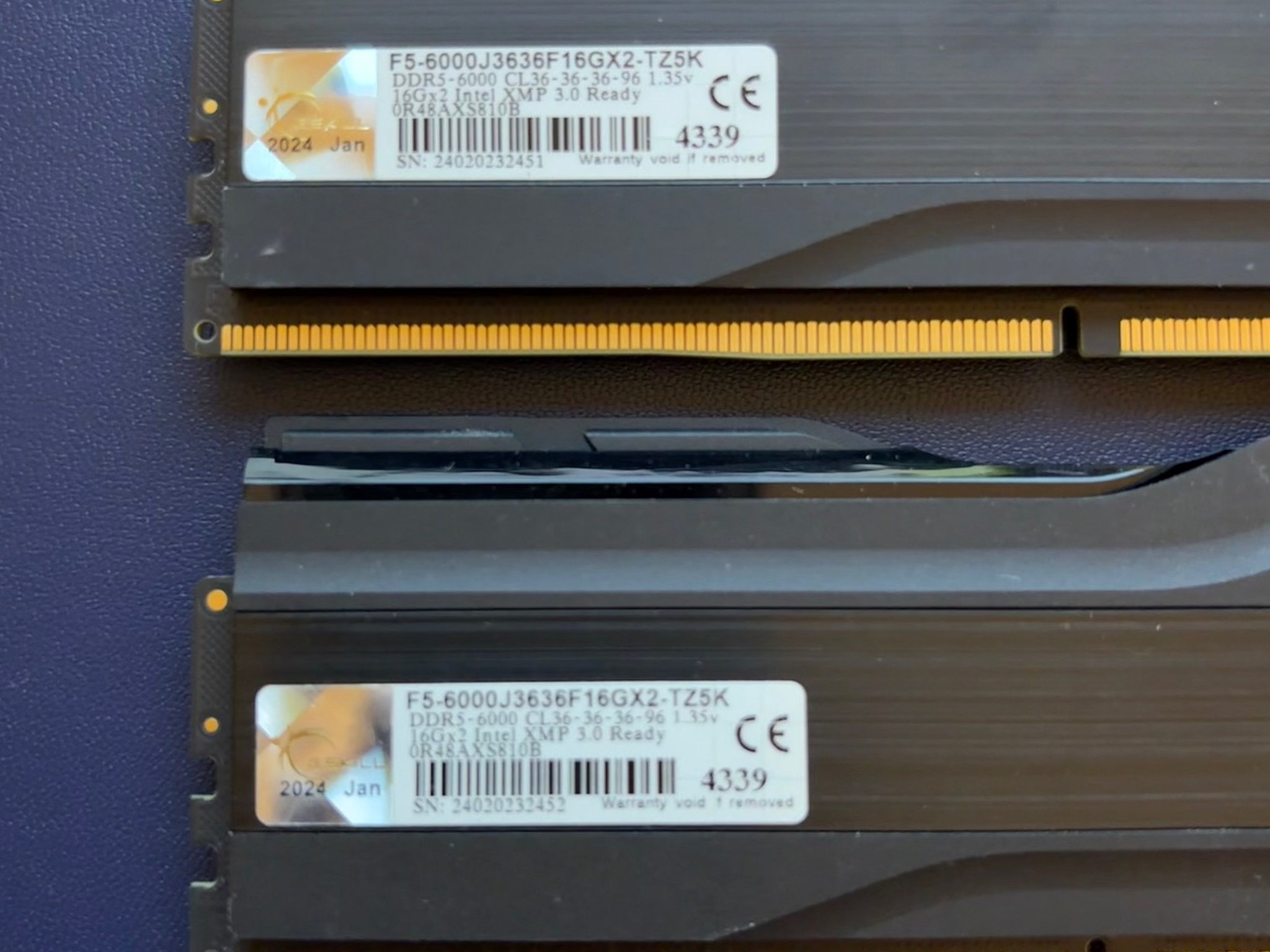 32GB (2 x 16GB) G.Skill Trident Z DDR5