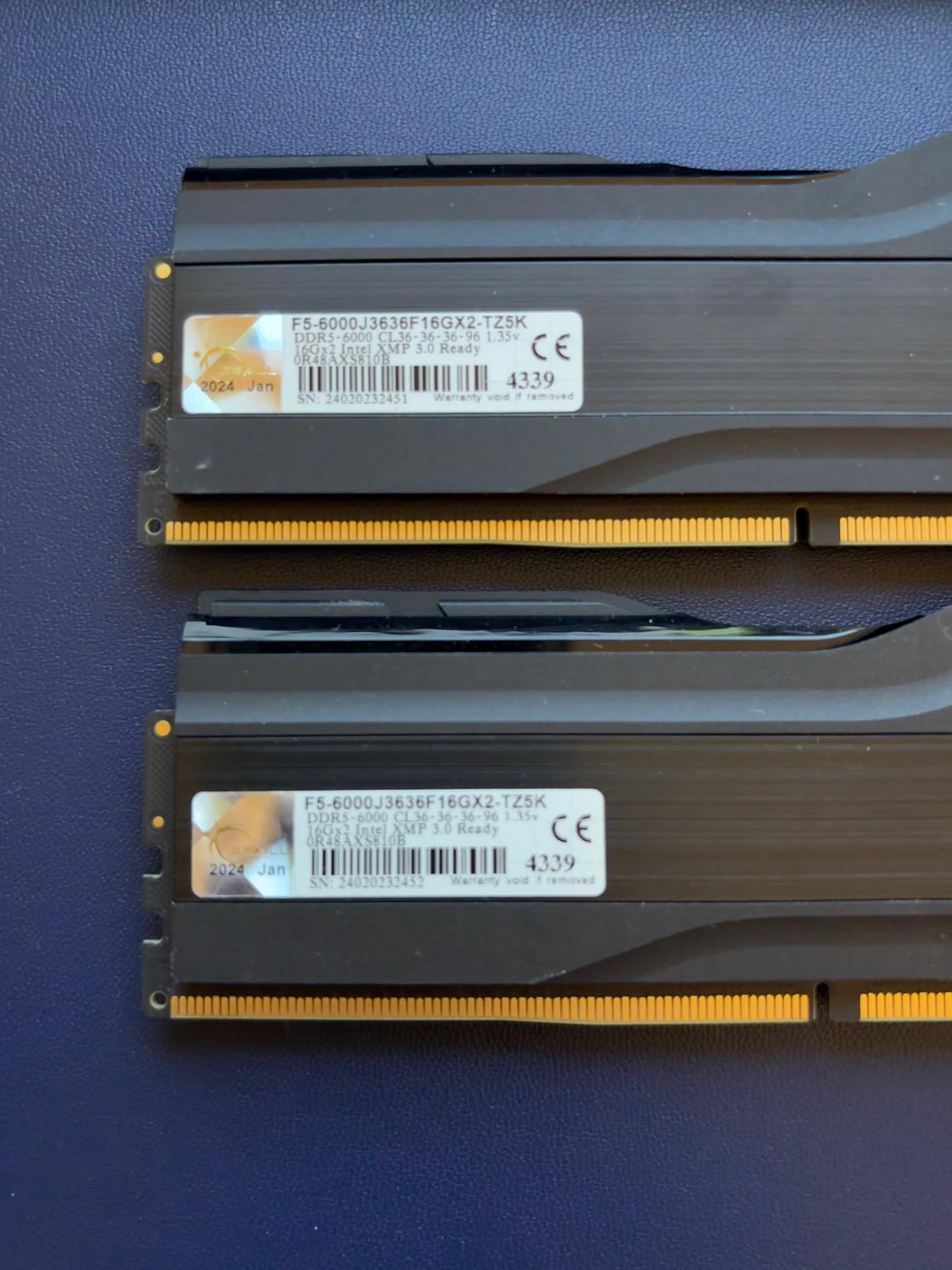 32GB (2 x 16GB) G.Skill Trident Z DDR5