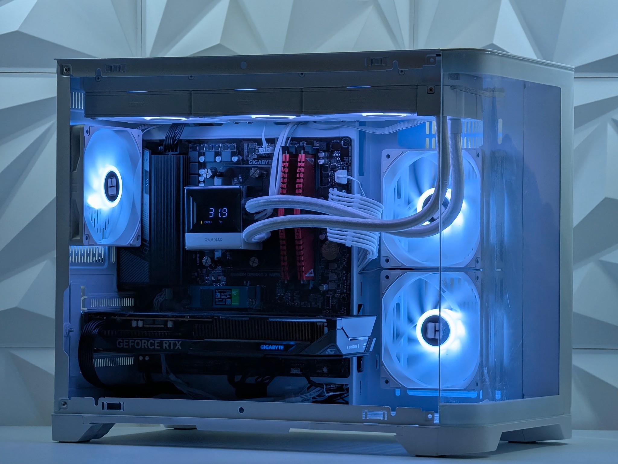 Liquid Cooled Gaming PC | RTX 5060 / Ryzen 5 / 16GB DDR4 / 1TB NVMe / Wi-Fi