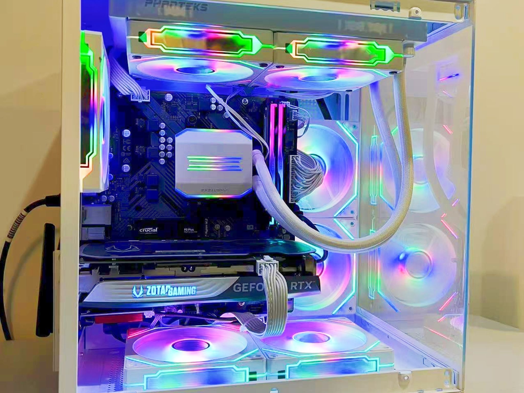 🔥For Sale🔥 RTX 4060 Ti 16G|R5-8400f|1TB M.2|32GB RAM|ARGB Fans|WIFI||DepxTech Pre-Built PC