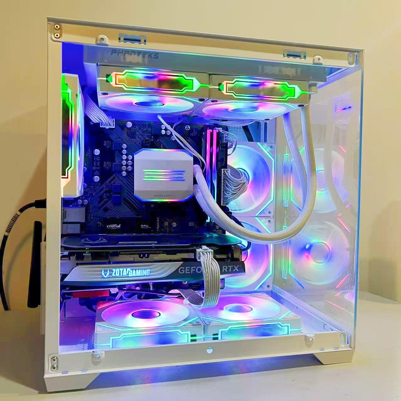 🔥For Sale🔥 RTX 4060 Ti 16G|R5-8400f|1TB M.2|32GB RAM|ARGB Fans|WIFI||DepxTech Pre-Built PC