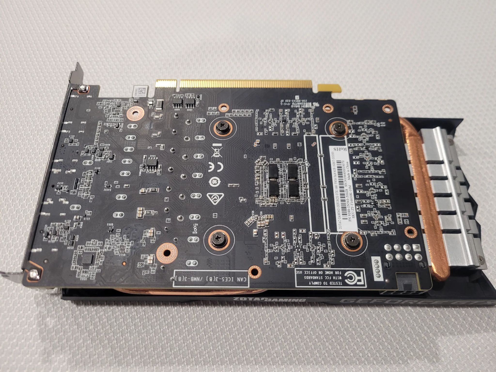 Zotac Gaming GTX 1660 Twin Fan 6GB