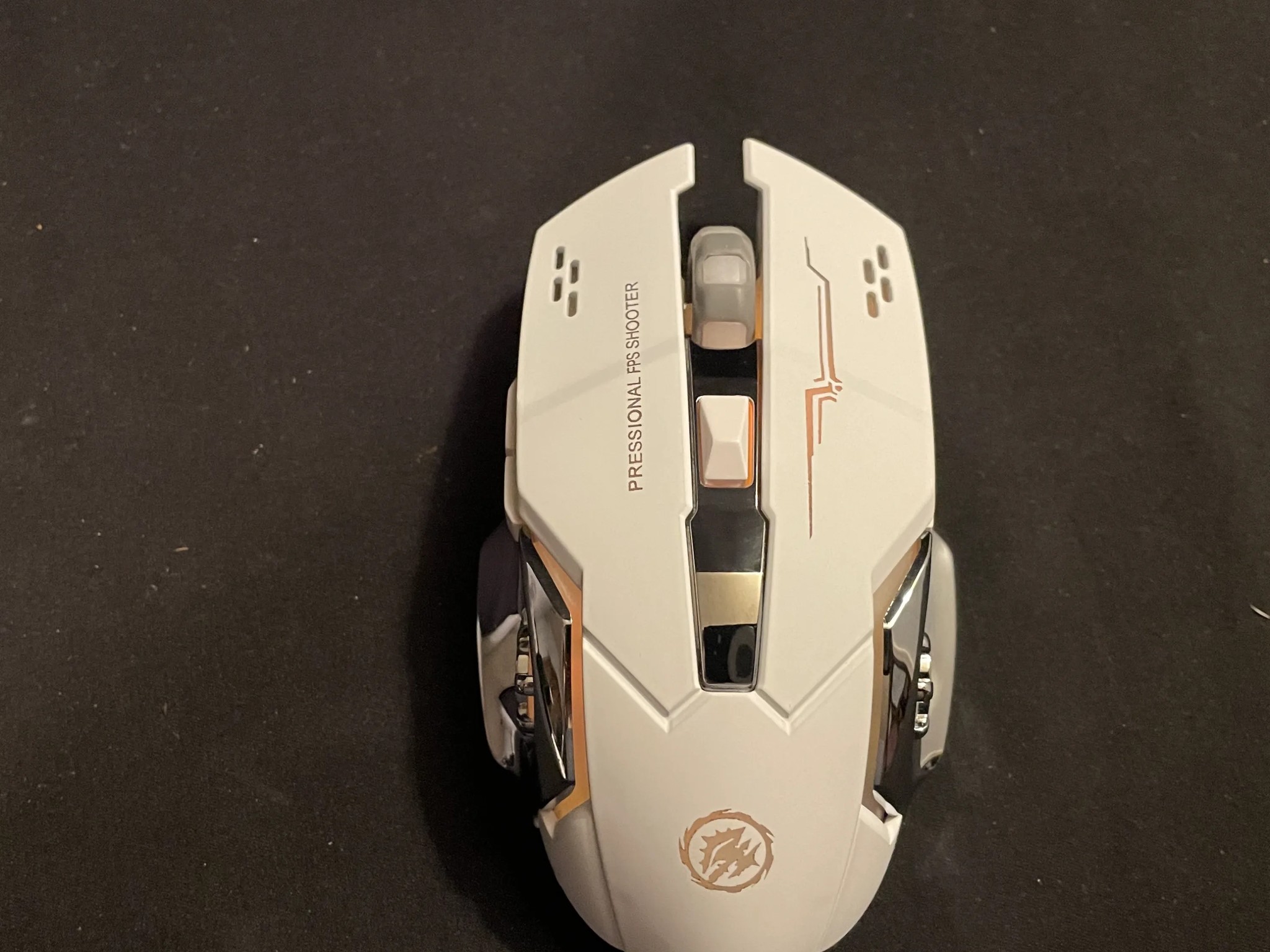 White RGB Gaming Mouse
