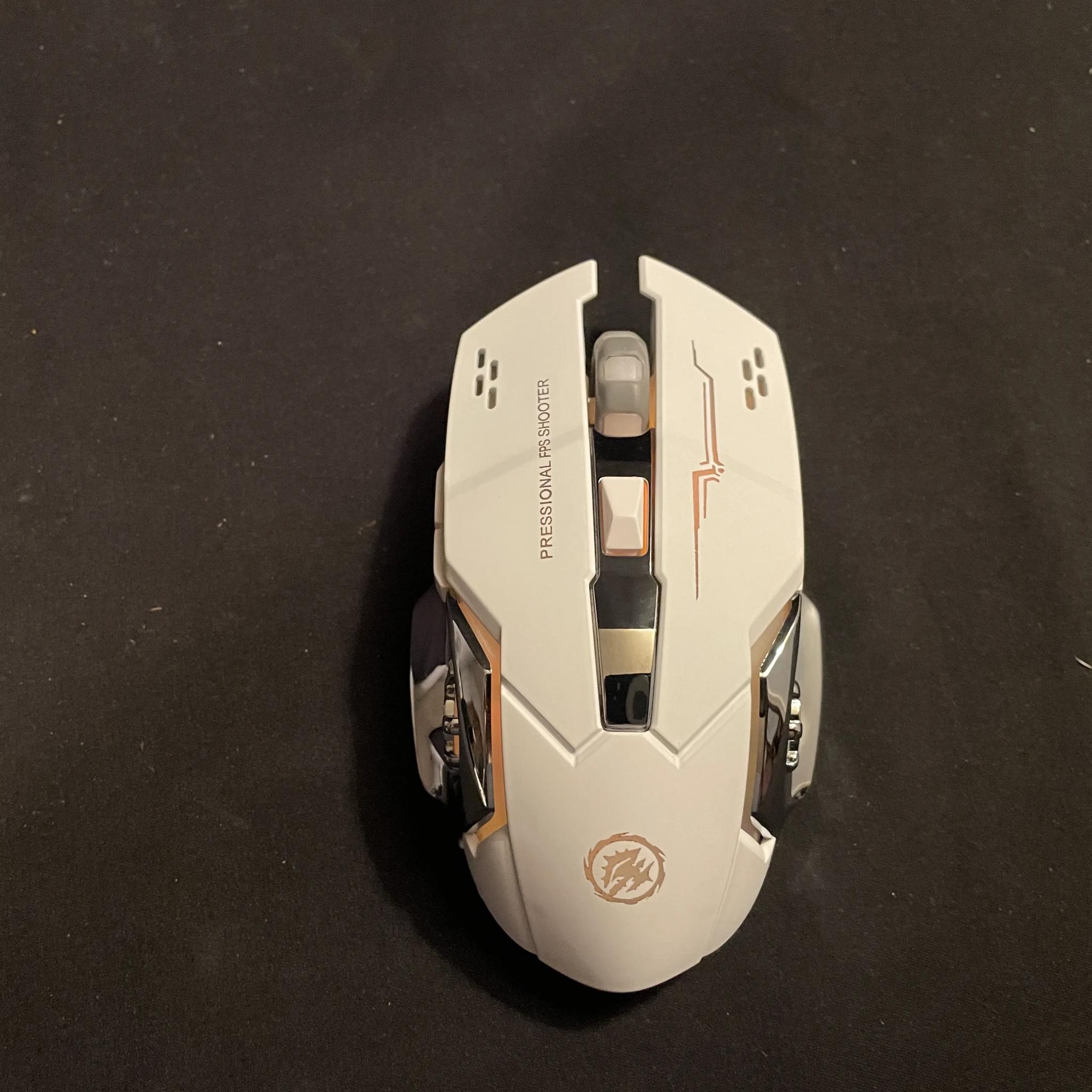 White RGB Gaming Mouse