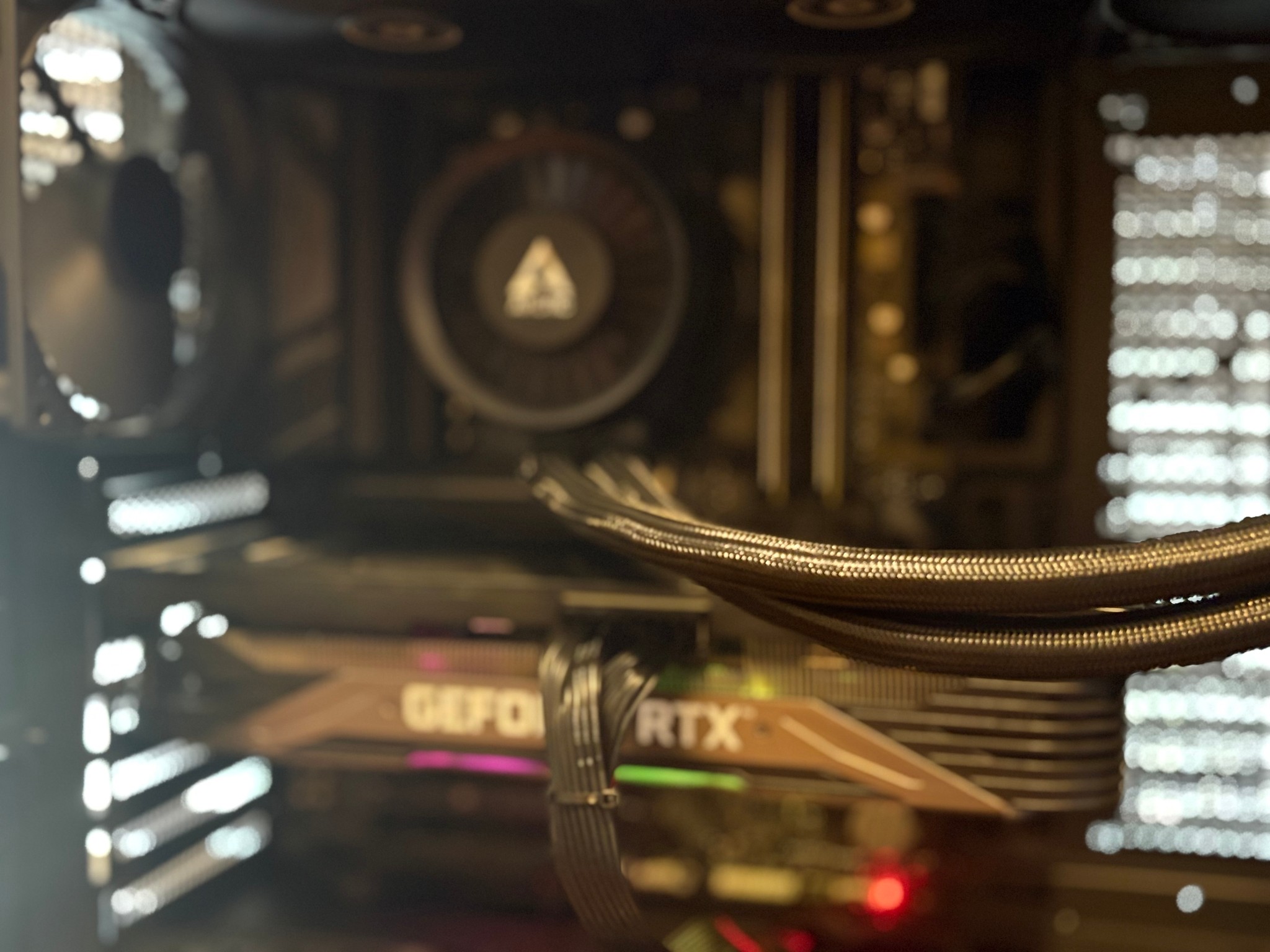 Copy of 🖤🪵 Blackout Wood Themed Gaming PC 🪵🖤
