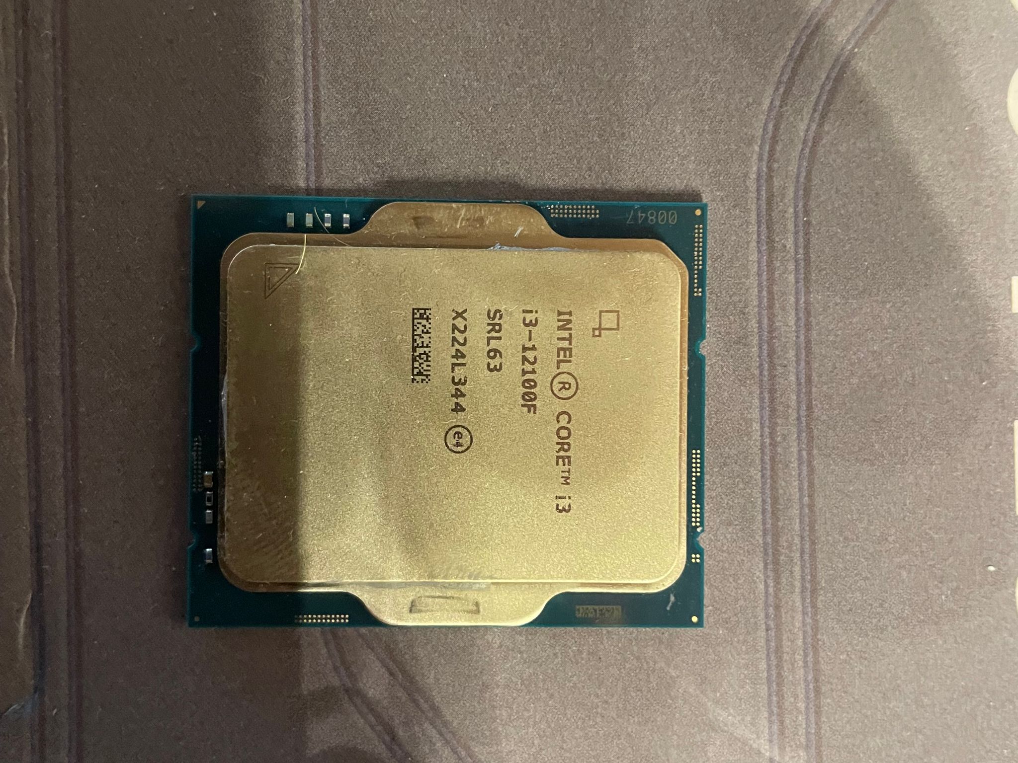 Motherboard combo- Intel i3-12100f | Stock cooler | Asus Prime B660-Plus D4