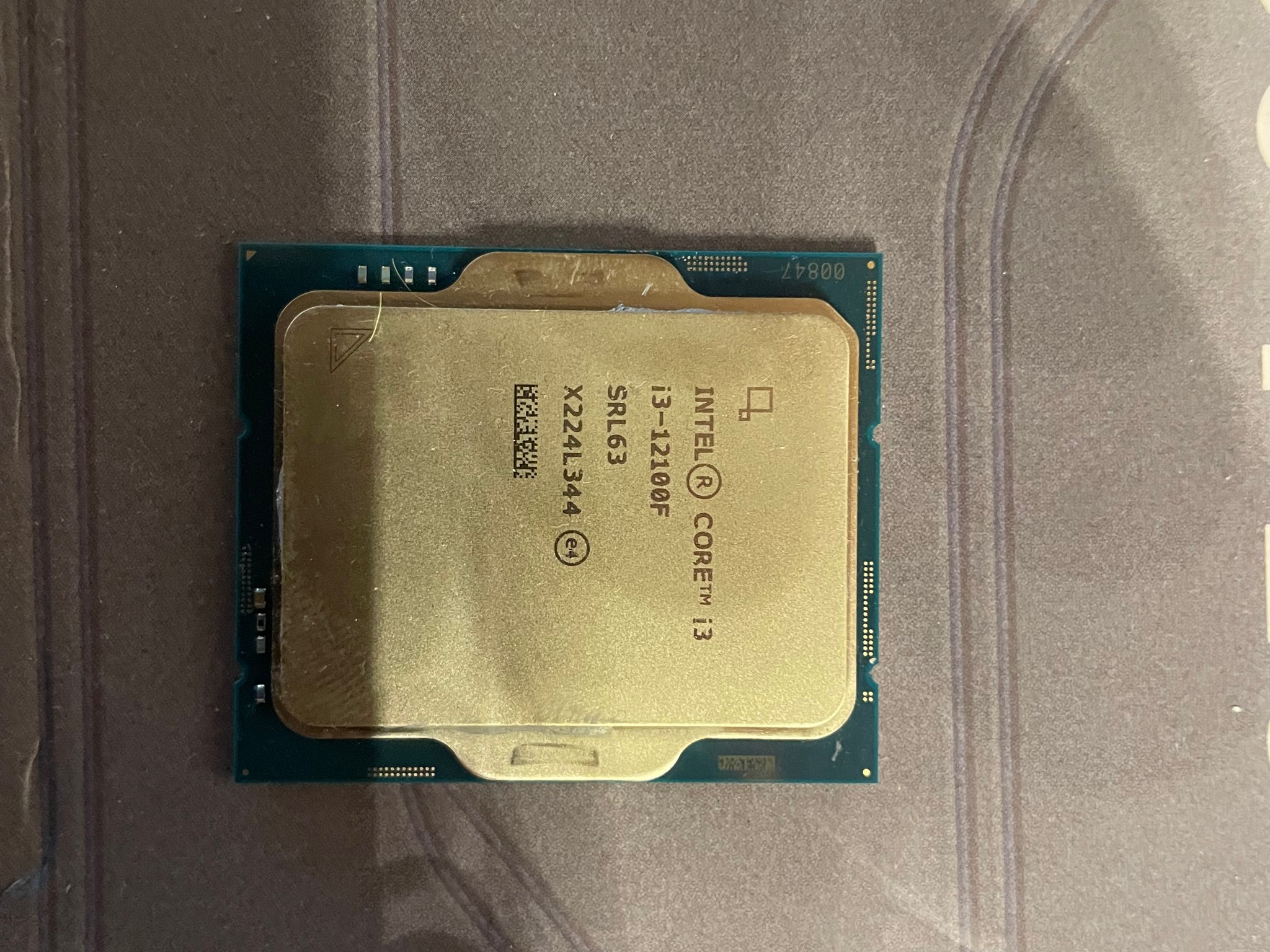 Motherboard combo- Intel i3-12100f | Stock cooler | Asus Prime B660-Plus D4