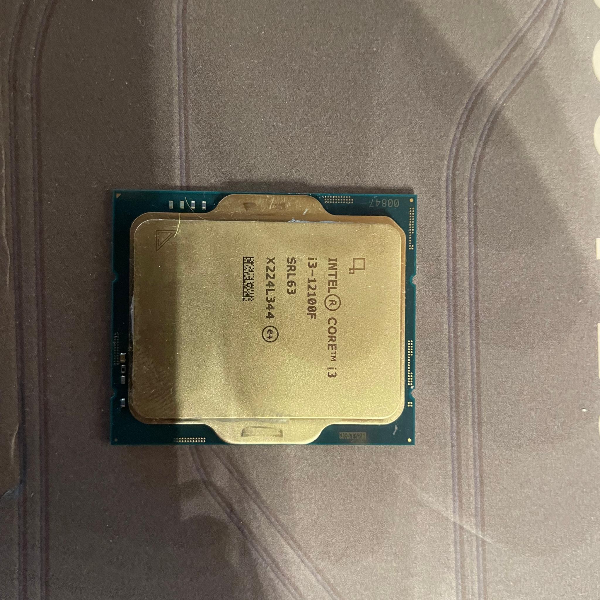 Motherboard combo- Intel i3-12100f | Stock cooler | Asus Prime B660-Plus D4