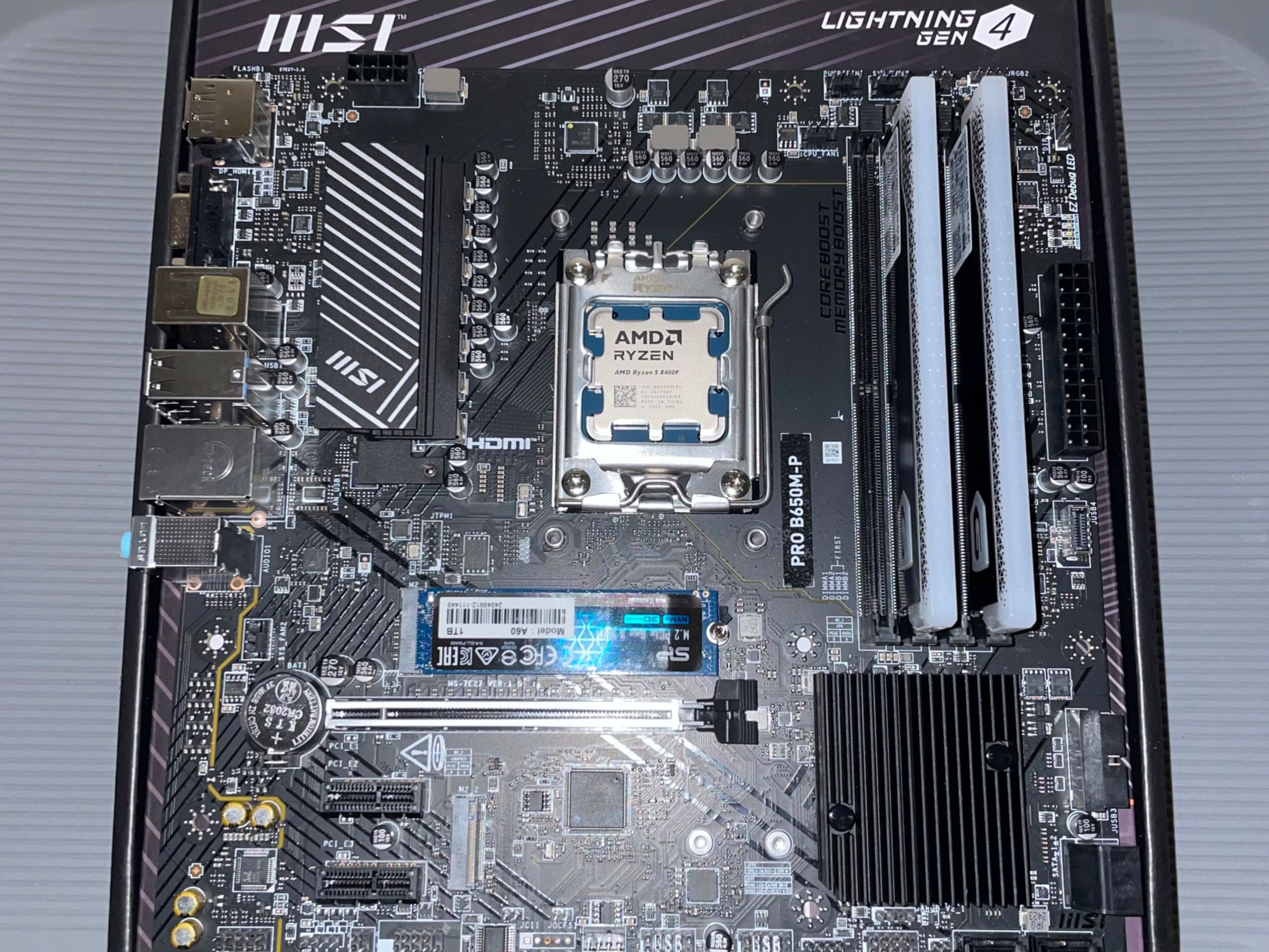 AM5 CPU/RAM/SSD/MOTHERBOARD COMBO