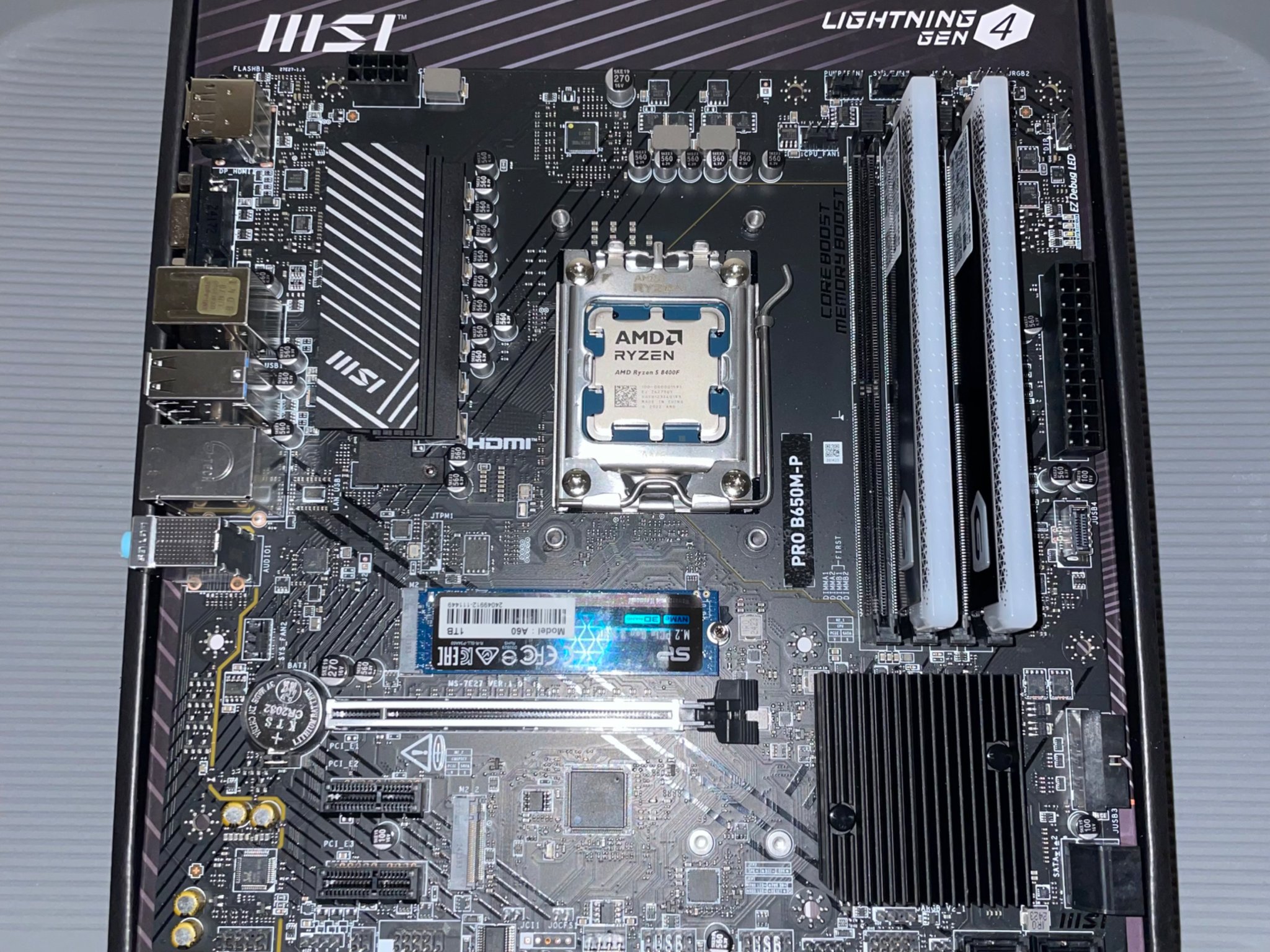 AM5 CPU/RAM/SSD/MOTHERBOARD COMBO