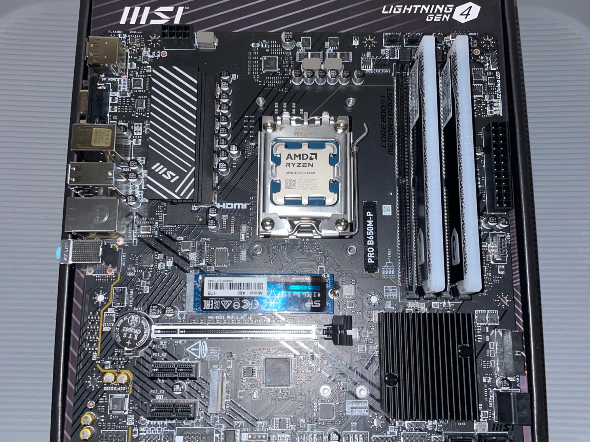 AM5 CPU/RAM/SSD/MOTHERBOARD COMBO