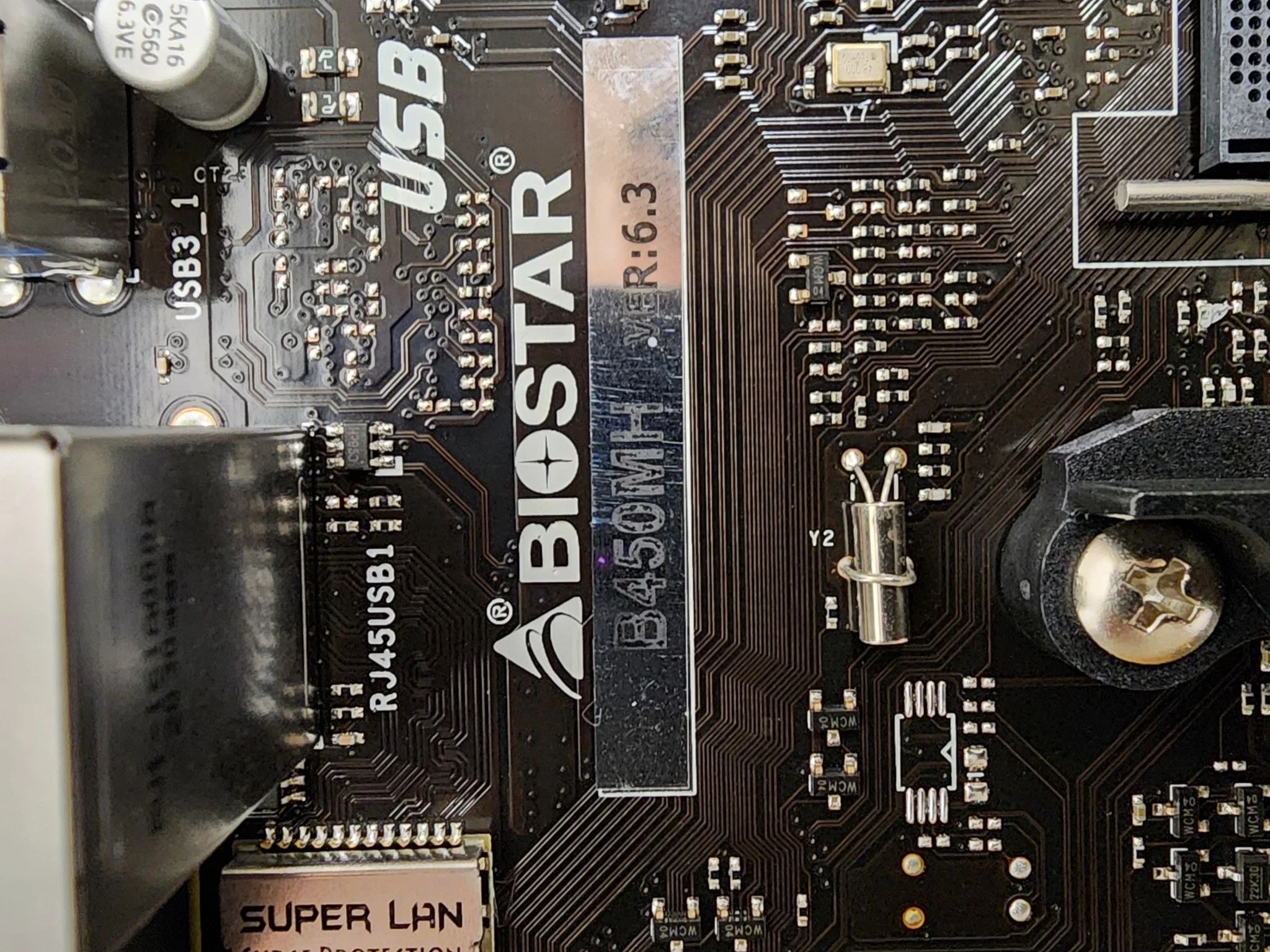 Biostar B450 B450MH AM4 DDR4 MATX MOTHERBOARD