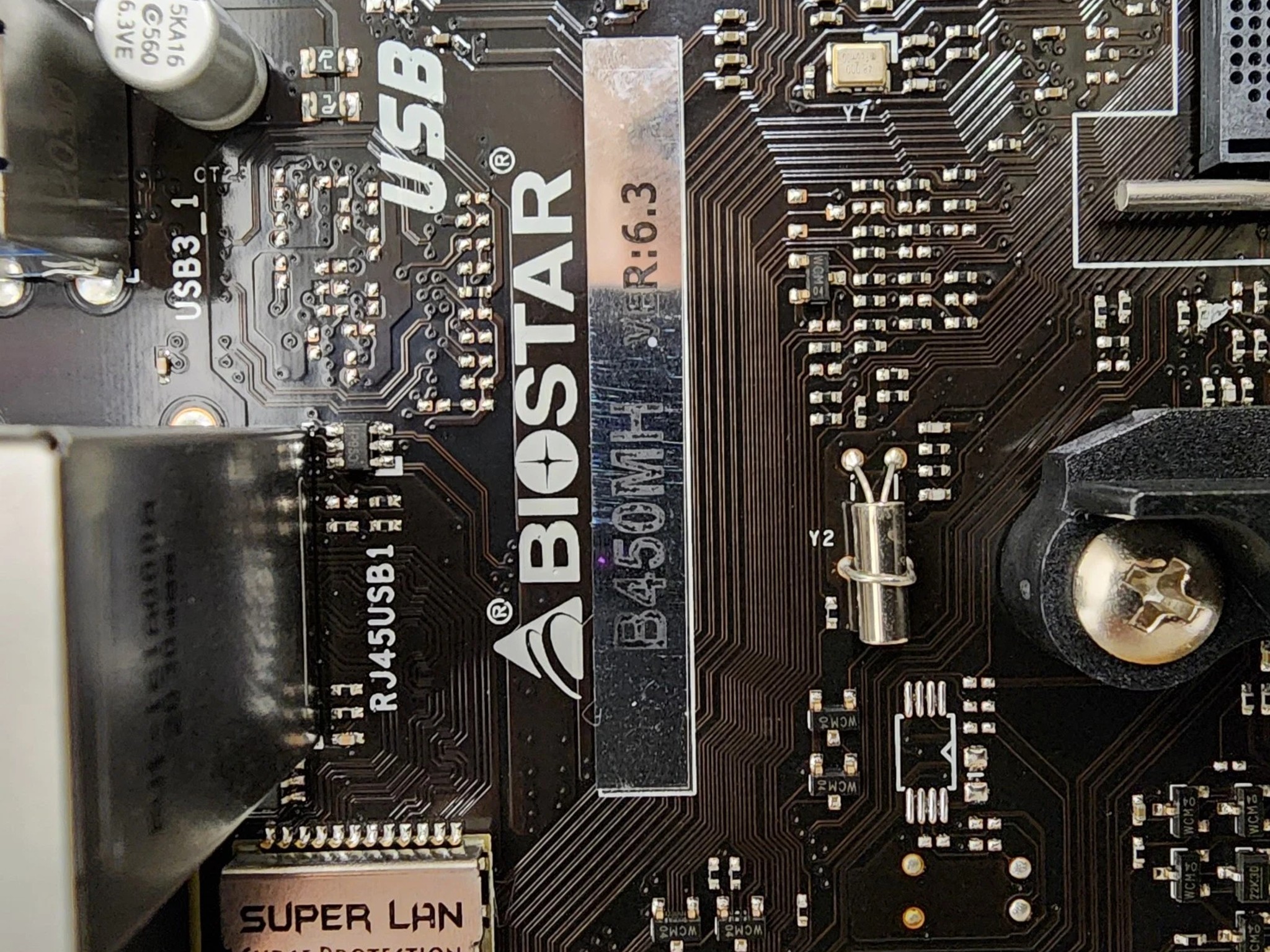 Biostar B450 B450MH AM4 DDR4 MATX MOTHERBOARD
