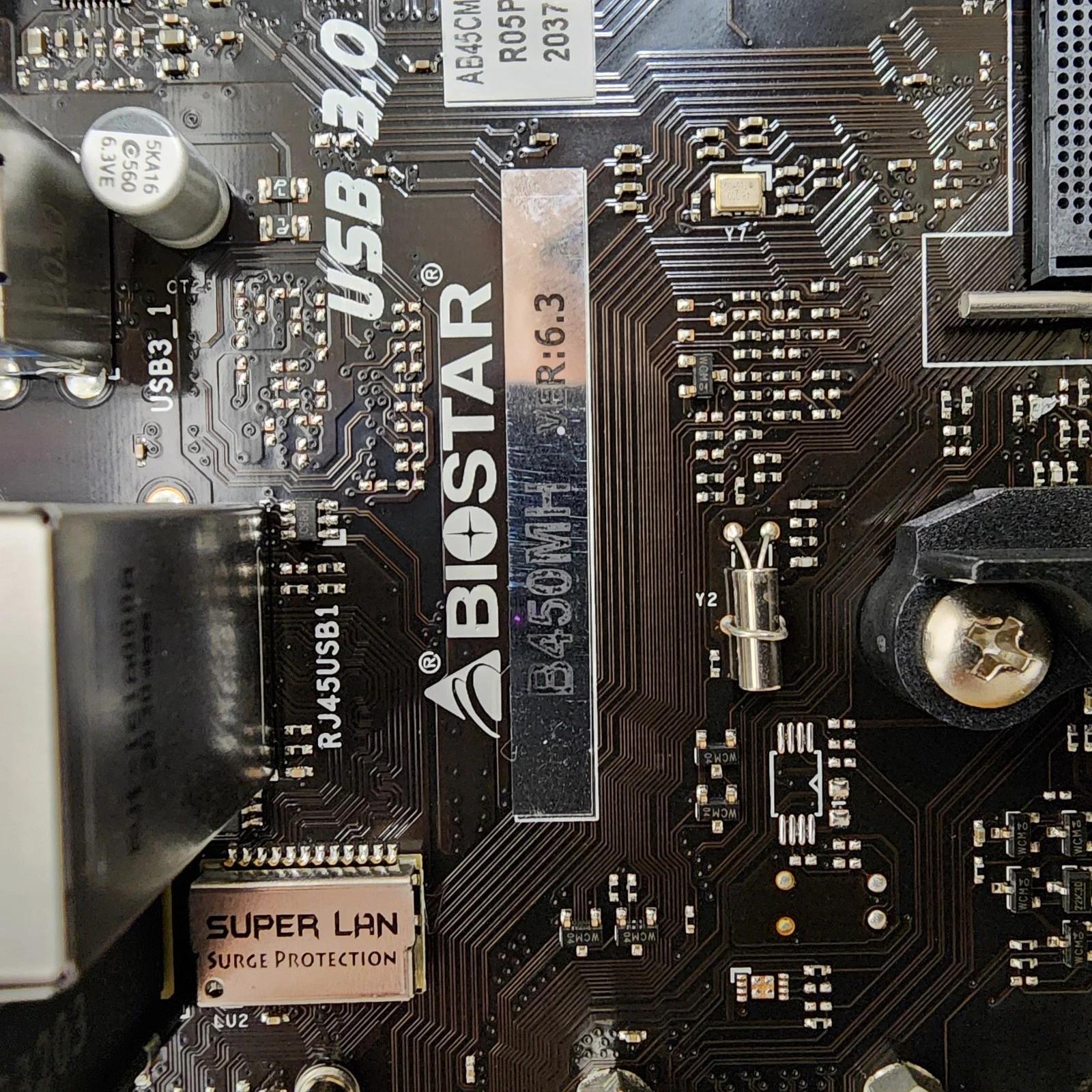 Biostar B450 B450MH AM4 DDR4 MATX MOTHERBOARD