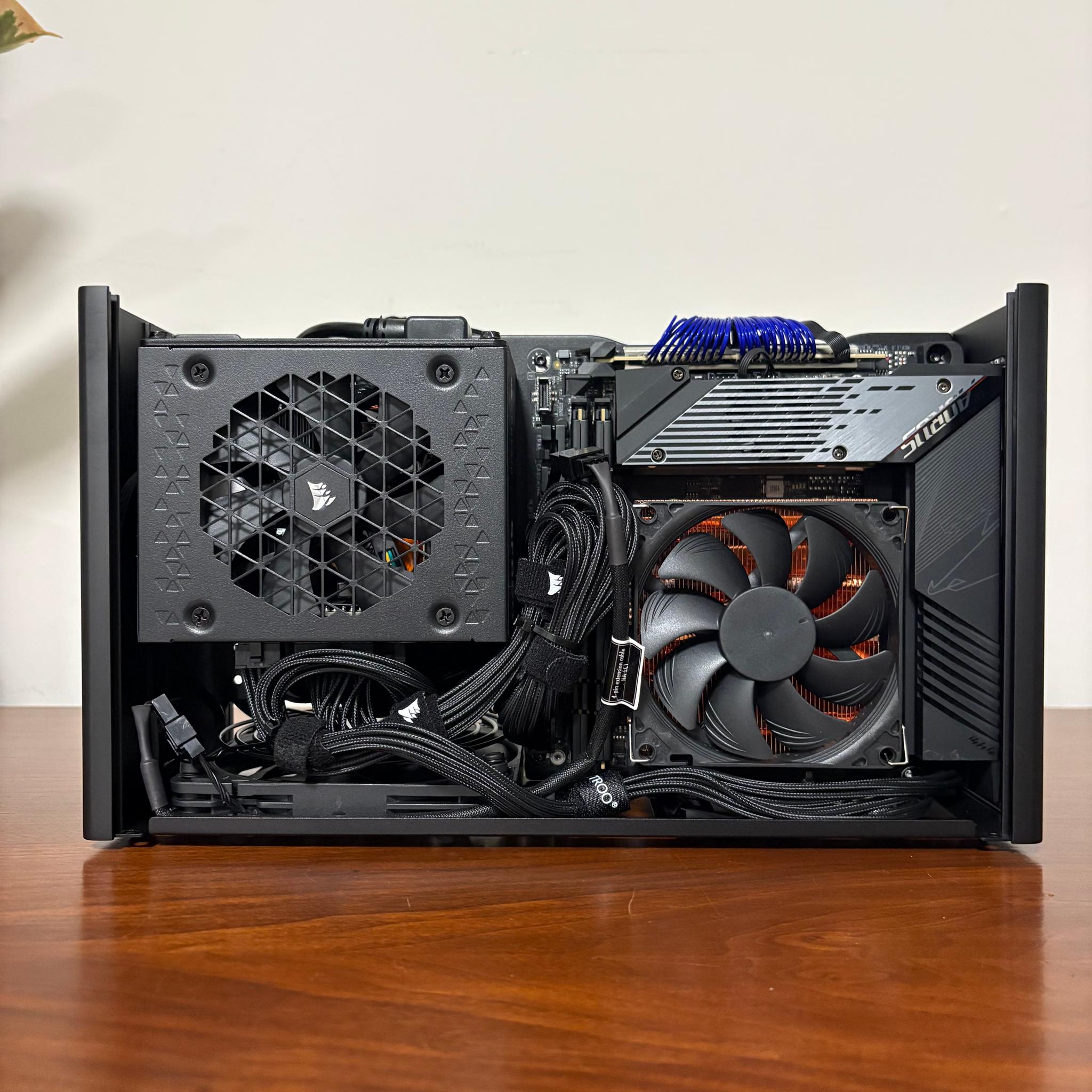 RX 9070 XT | Ryzen 5 7600X3D | 32GB DDR5 | 2TB NVMe | 850W Platinum | Louqe Ghost S1 (SFF)
