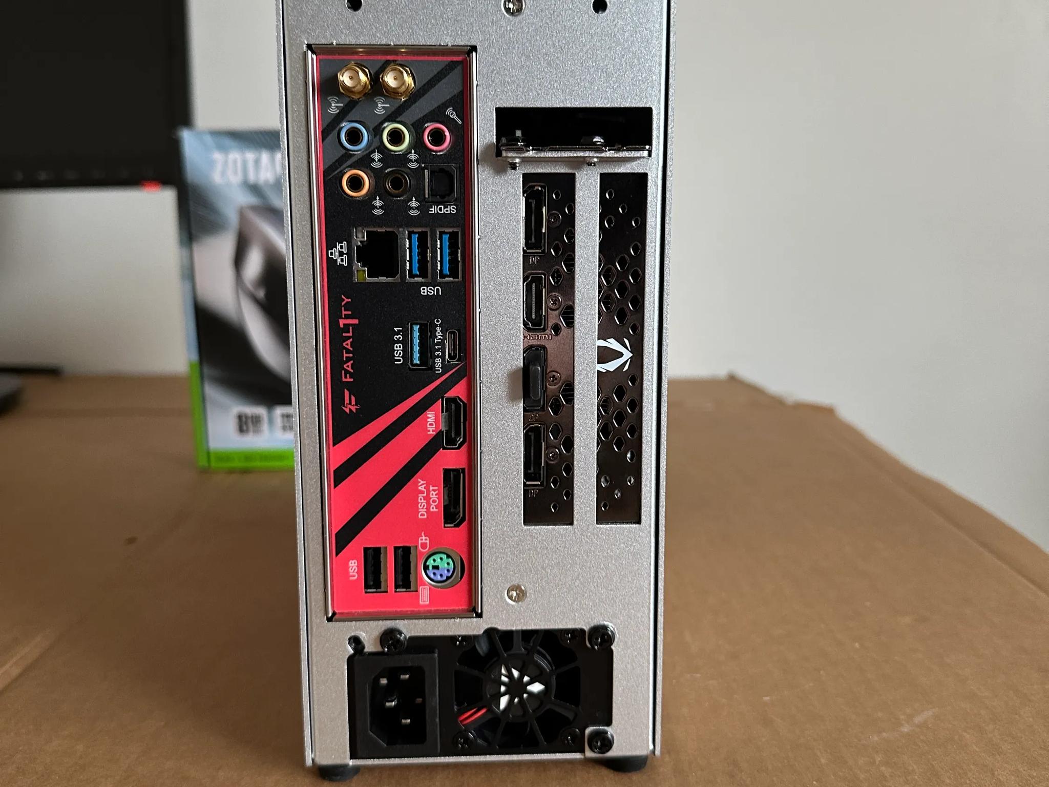 MINI GAMING PC - AMD Ryzen 5 5600X 6-Core + NVIDIA RTX 4060 8GB + 2TB NVME SSD + 32GB DDR4 RAM