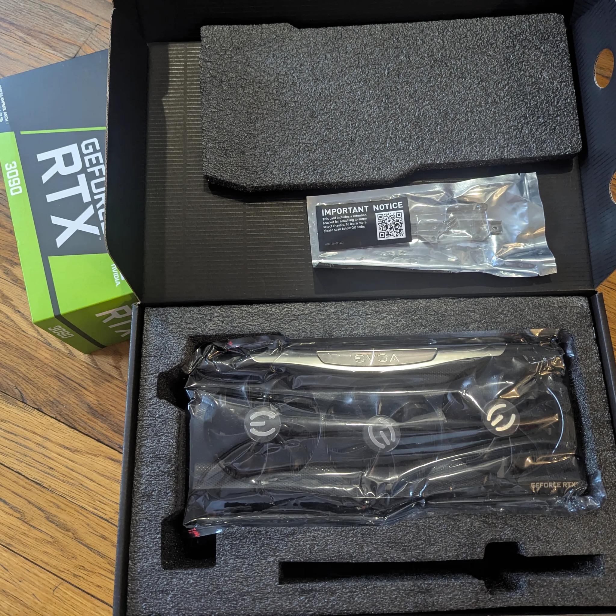 EVGA GeForce RTX 3090 FTW3 ULTRA 24GB vRAM GAMING Video Card  Excelent Condition