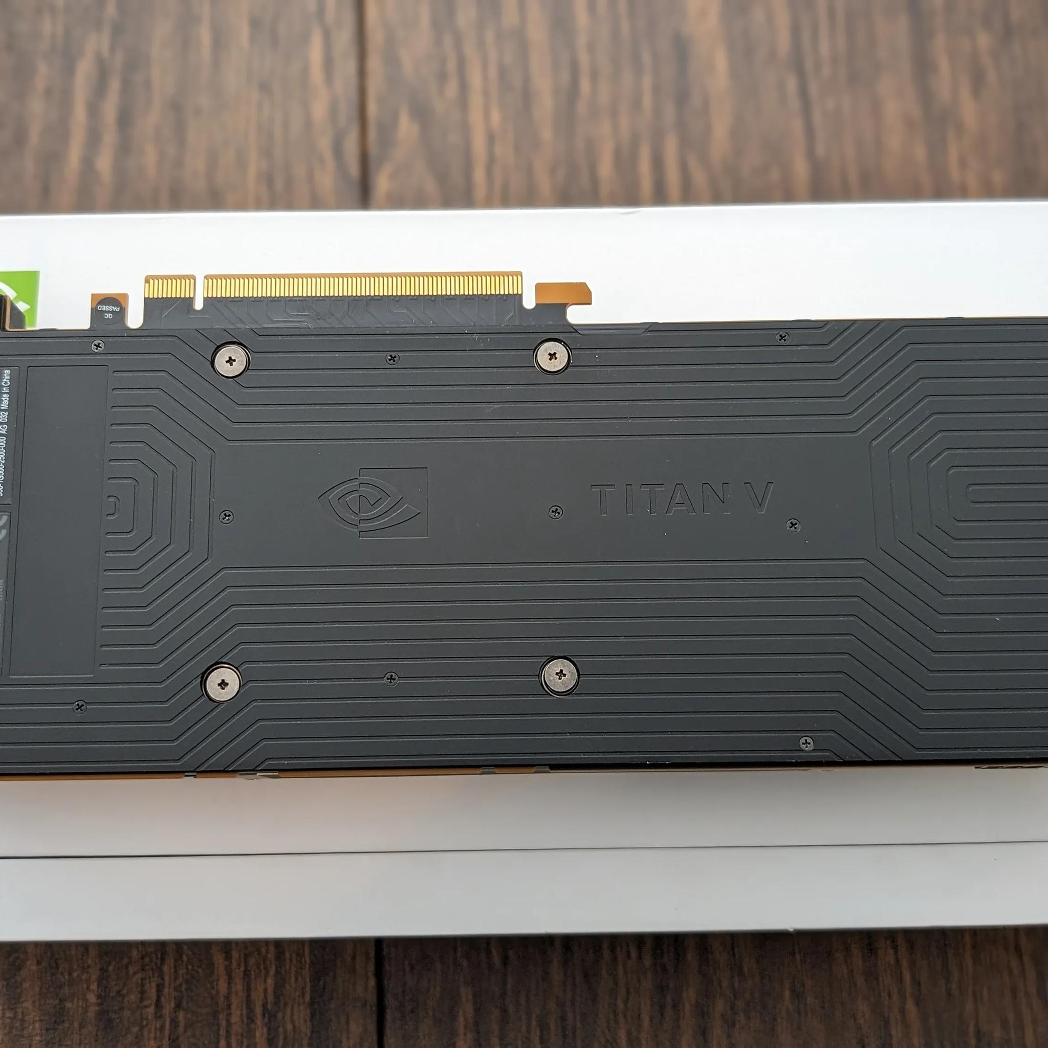 NVIDIA TITAN V Volta 12GB HBM2 GPU Video/Graphics Card