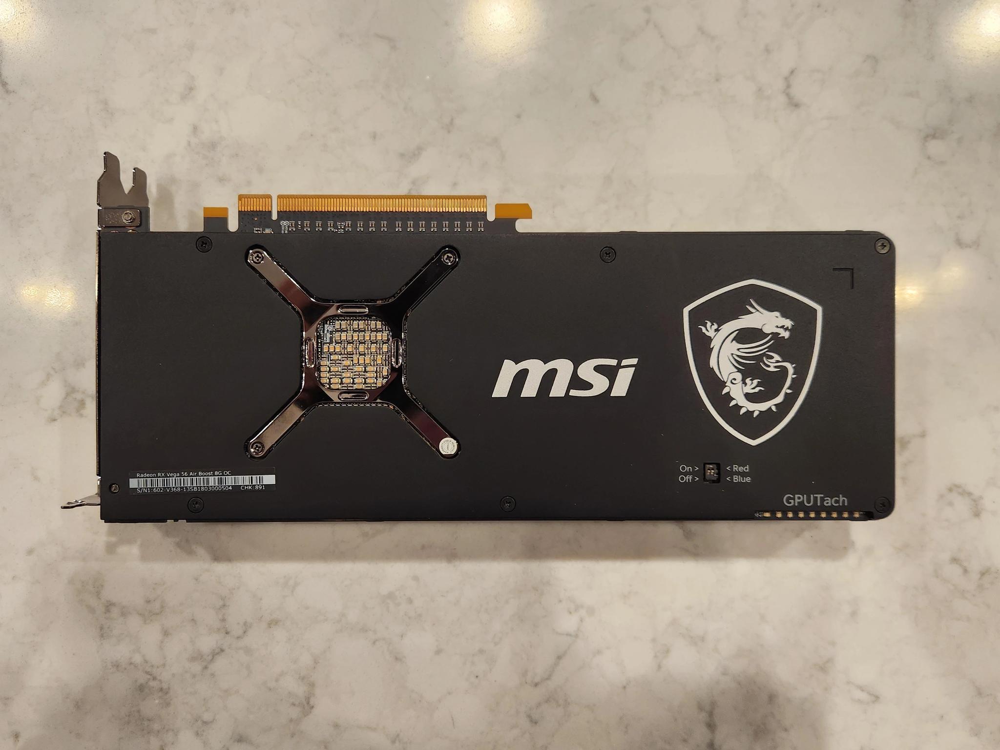 RX Vega 56 8GB (MSI Air Boost) - Used