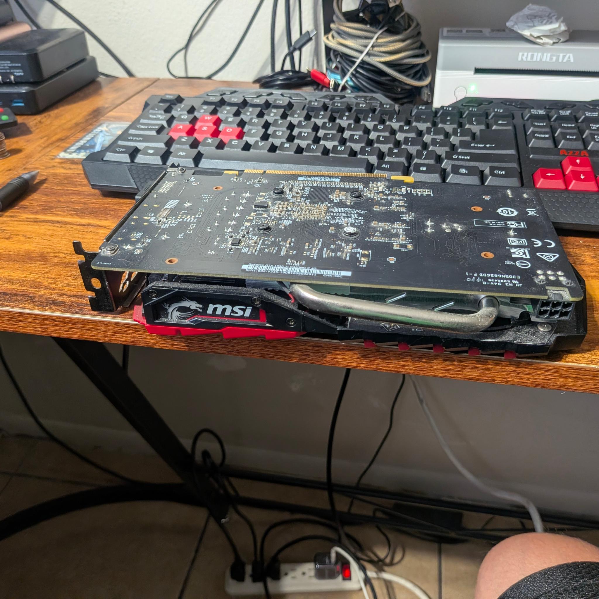 MSI GeForce GTX 1050 Ti GAMING X 4G