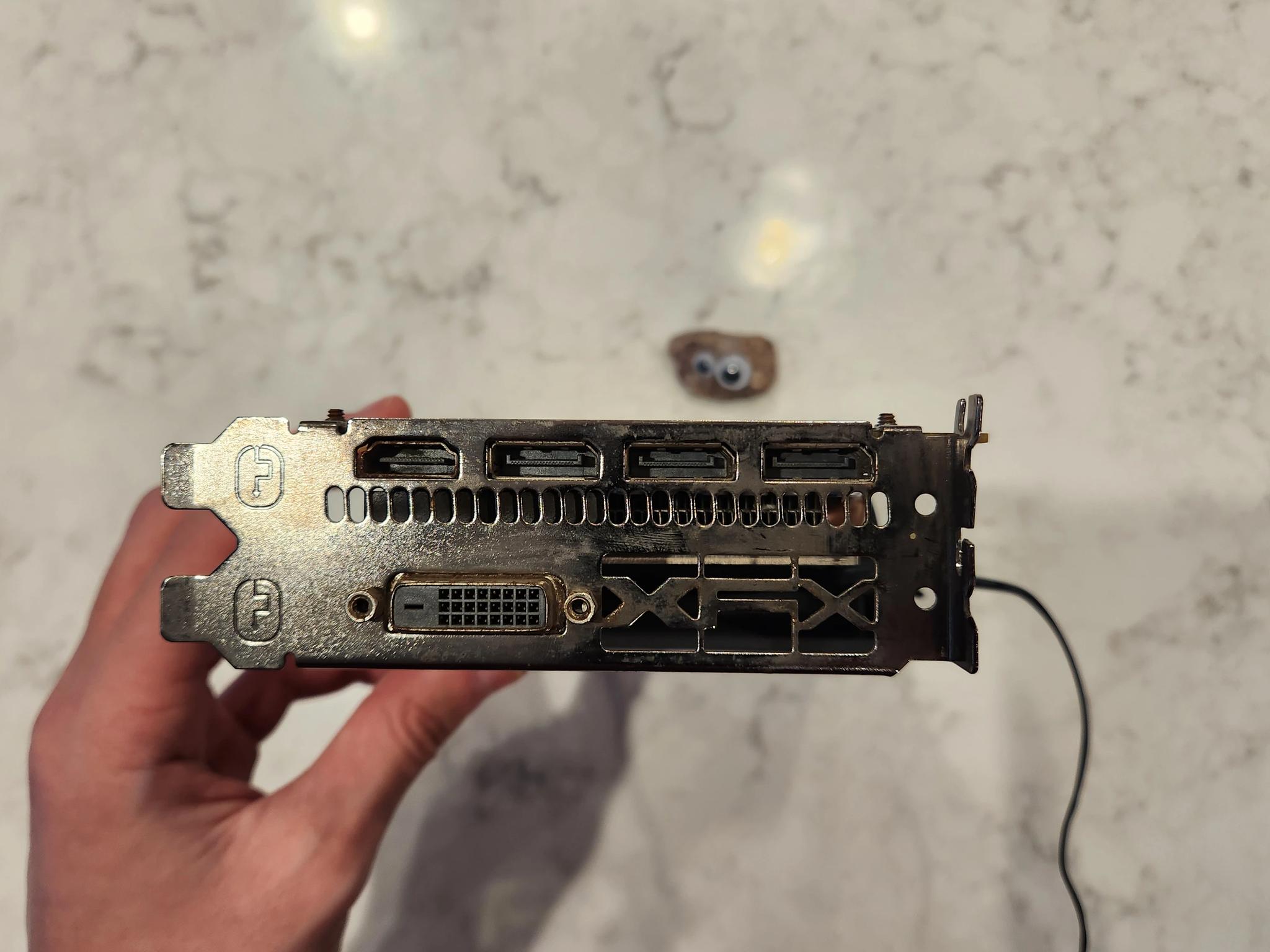 **READ** RX 470 4GB (XFX Passive Cooler) w/ 120mm case fan added - Working but AS-IS