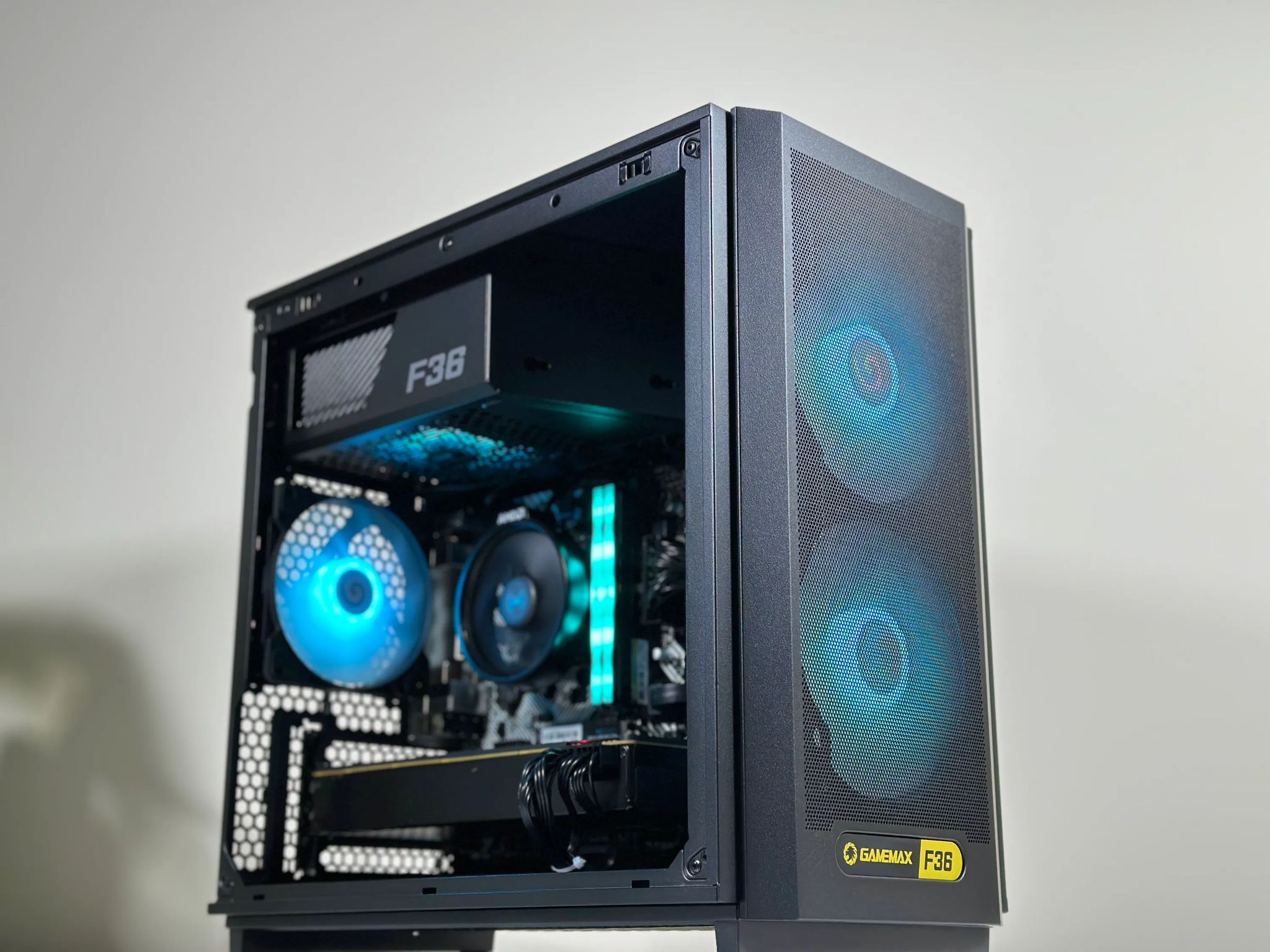 💥4️⃣➡💵1080P Gaming PC🌌Nvidia GTX 1080 8GB🌌AMD Ryzen 5 2600🌌16GB DDR4🌌500GB SSD