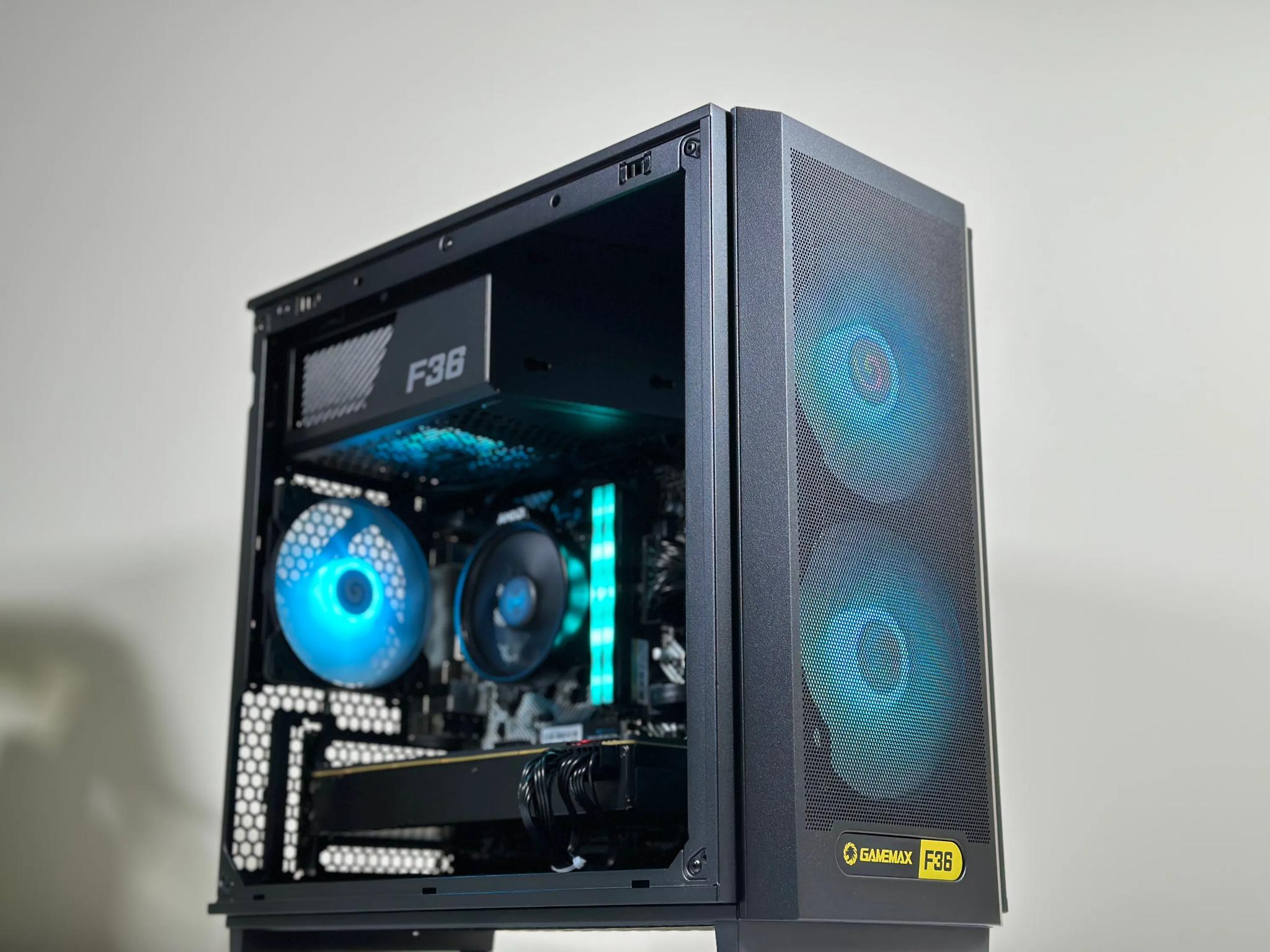 💥4️⃣➡💵1080P Gaming PC🌌Nvidia GTX 1080 8GB🌌AMD Ryzen 5 2600🌌16GB DDR4🌌500GB SSD