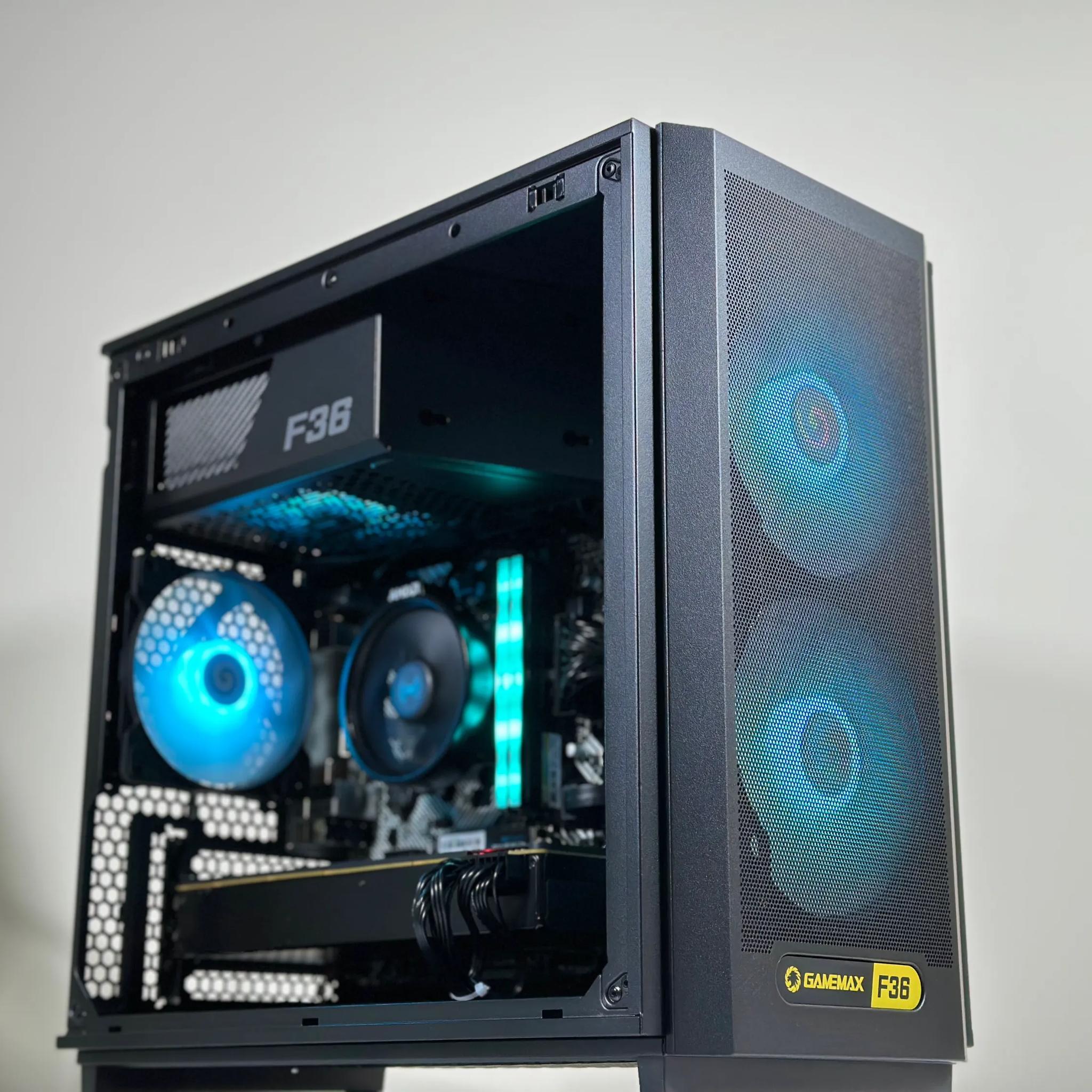 💥4️⃣➡💵1080P Gaming PC🌌Nvidia GTX 1080 8GB🌌AMD Ryzen 5 2600🌌16GB DDR4🌌500GB SSD