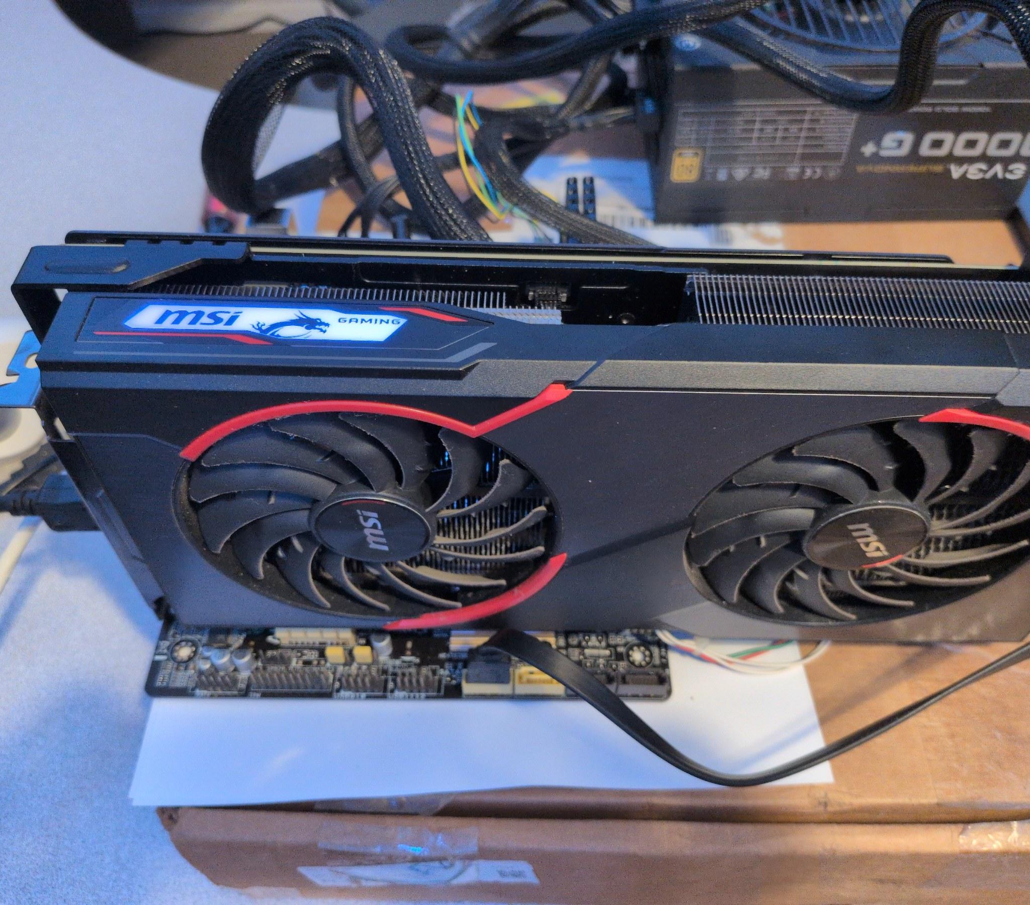 MSI RX 5700 XT Gaming X 8GB - No Display - For Parts
