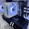 White Gaming PC (RTX 3070 TI 8GB + AMD Ryzen 5 5500 + SSD)