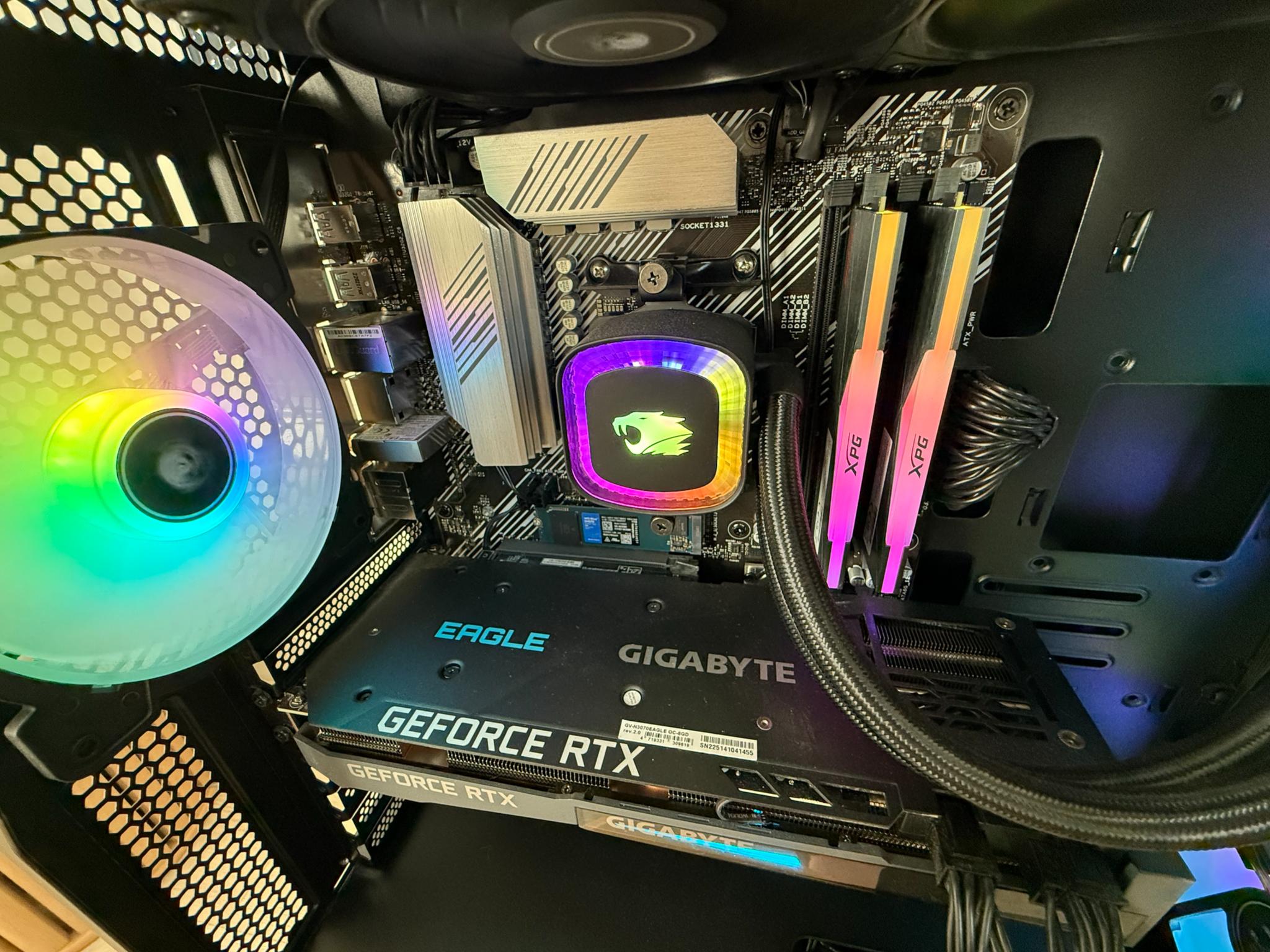 🔥 IMMACULATE iBUYPOWER Gaming PC - R7 5700X | RTX 3070 | 16GB RAM | 1TB SSD