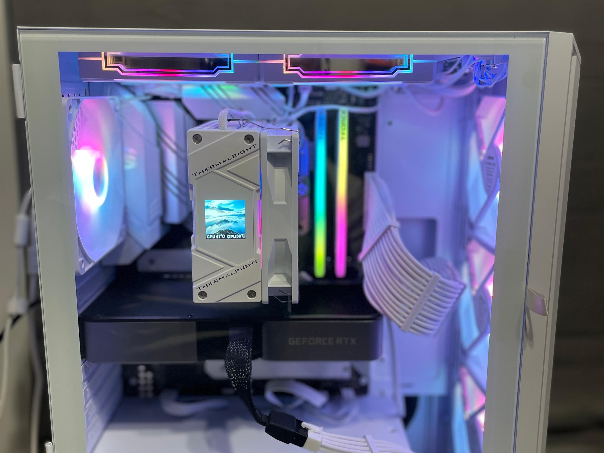 💎 “Premium White Gaming Rig – Ryzen 7 | RTX 3070