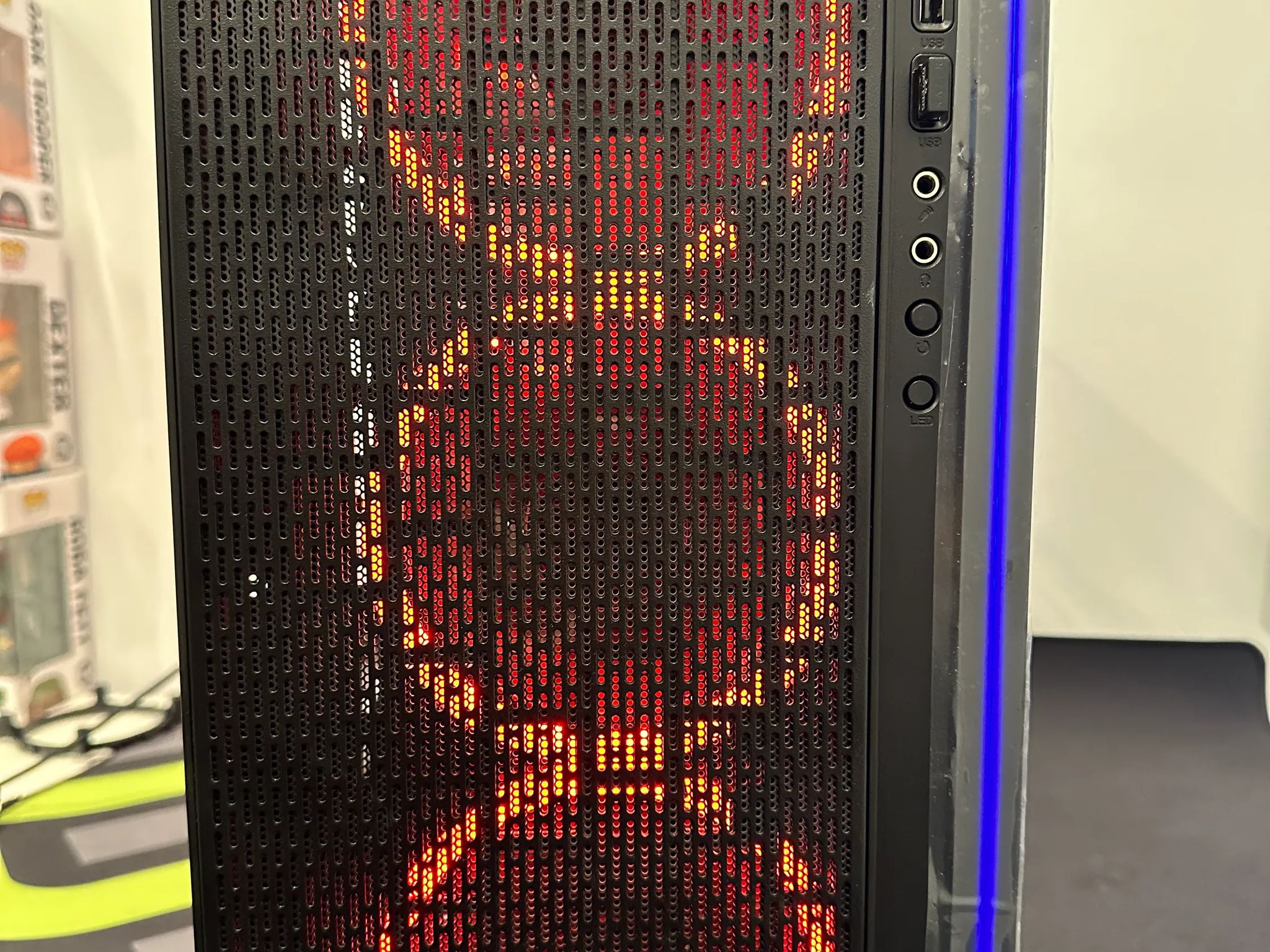🛑🩸Red Team☄️🔴||Gaming PC-Ryzen 5 5500 6-Core -AMD RX 5700XT 8GB-500GB  SSD Drive-16GB DDR4 RAM