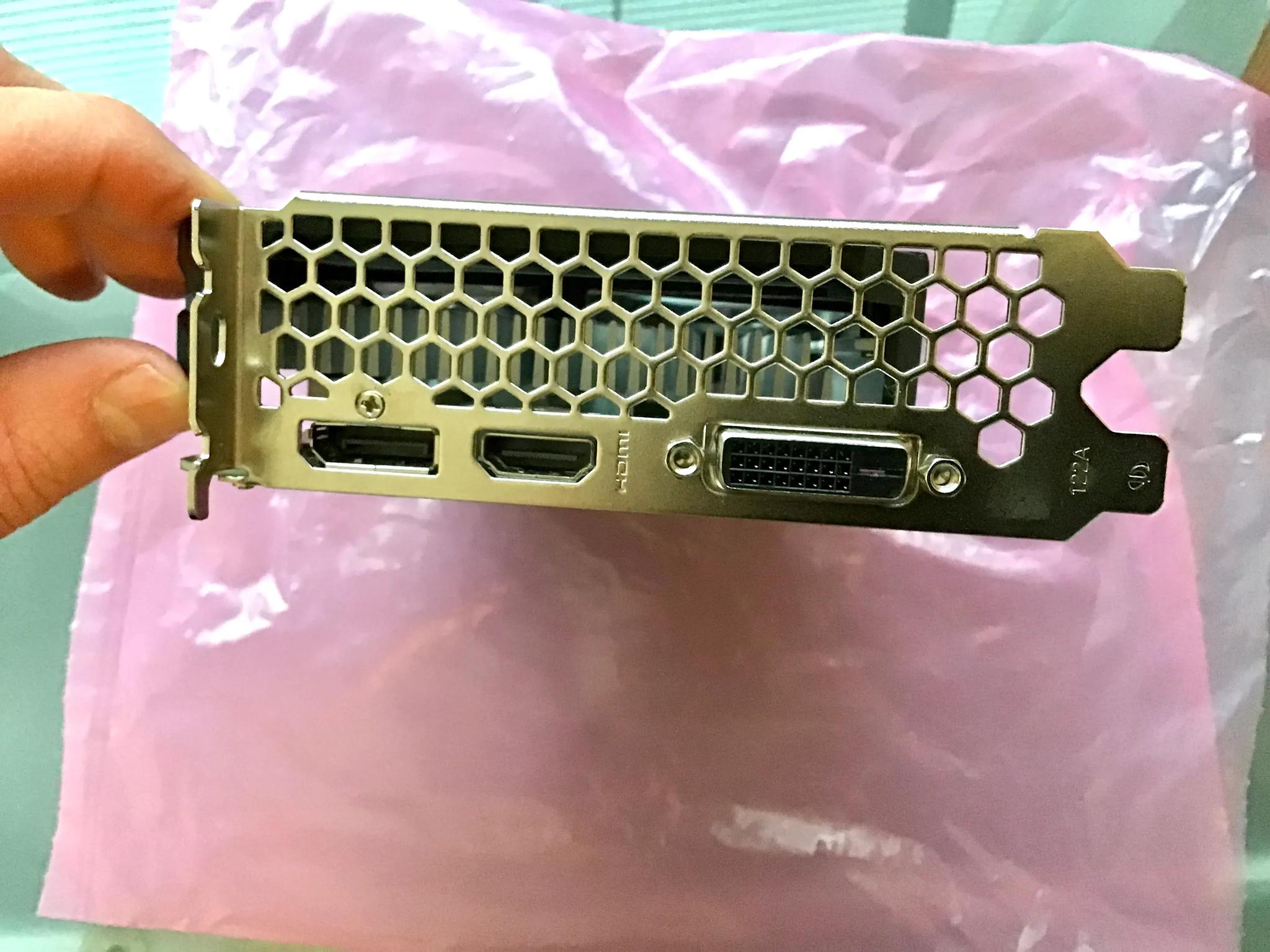 Used PNY GeForce GTX 1650 4GB GDDR6 Single Fan - No Box