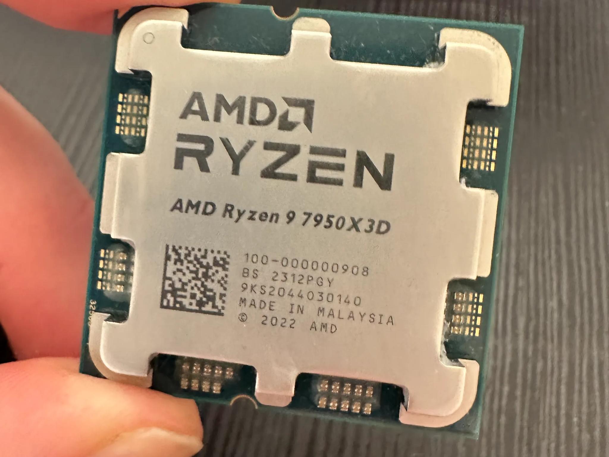 AMD Ryzen 9 7950x3d