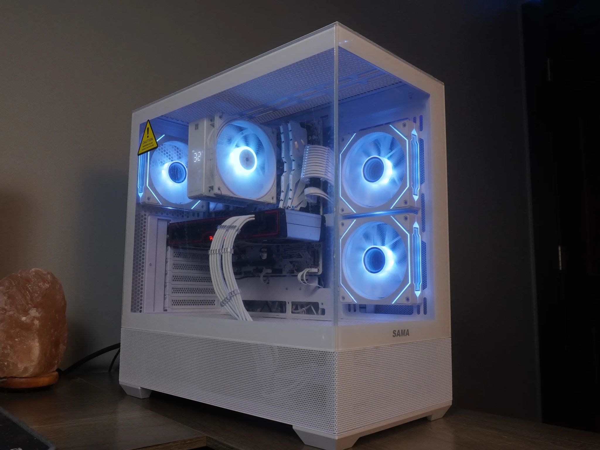 🤍 ARCTIC BEAST 🤍 1440p/1080p GAMING MACHINE 🧡 RX 6700XT 12GB 🧡 Ryzen 5 5600x | 32GB | WIFI