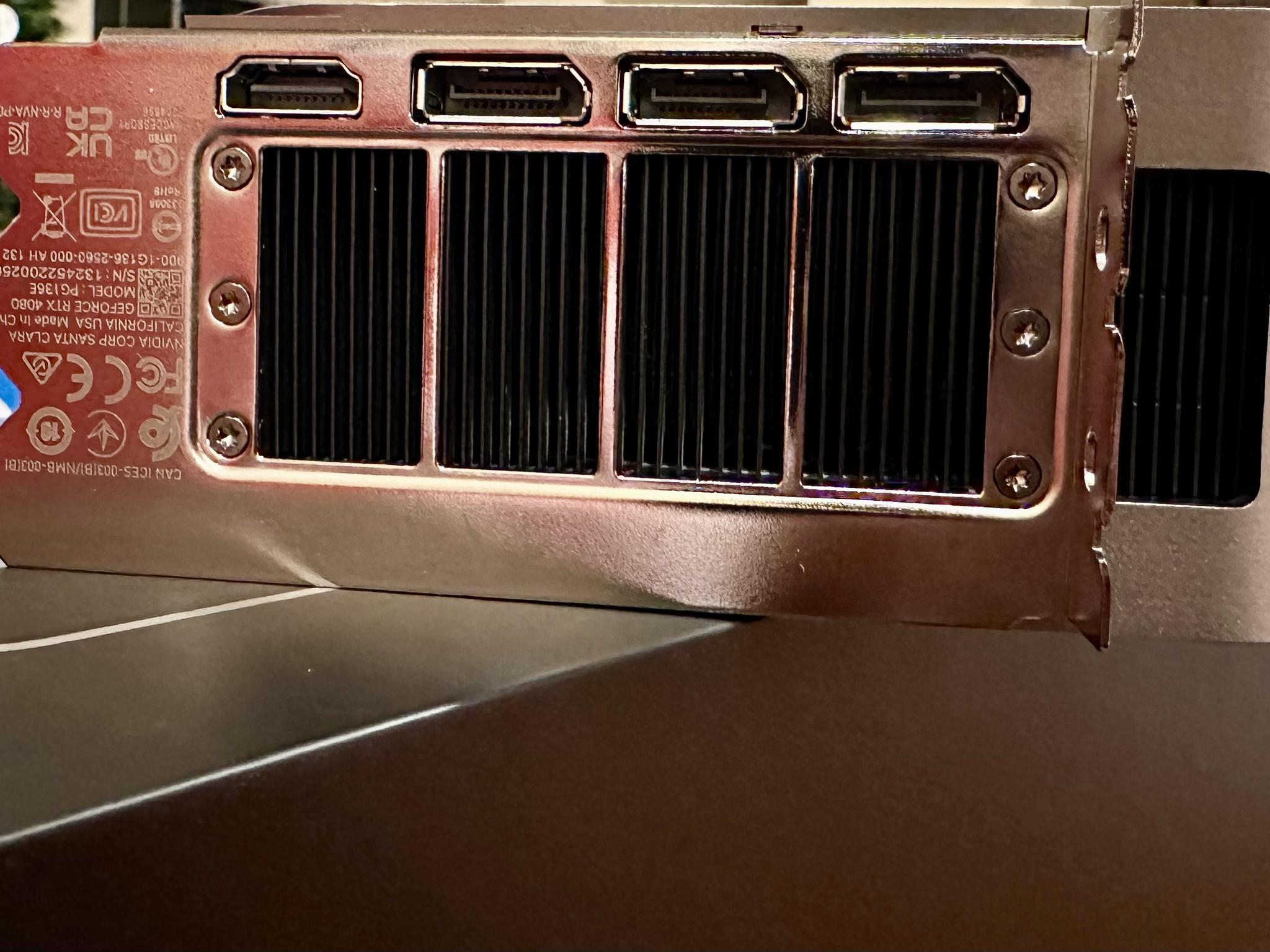 Nvidia RTX 4080 Founders - Excellent Condition