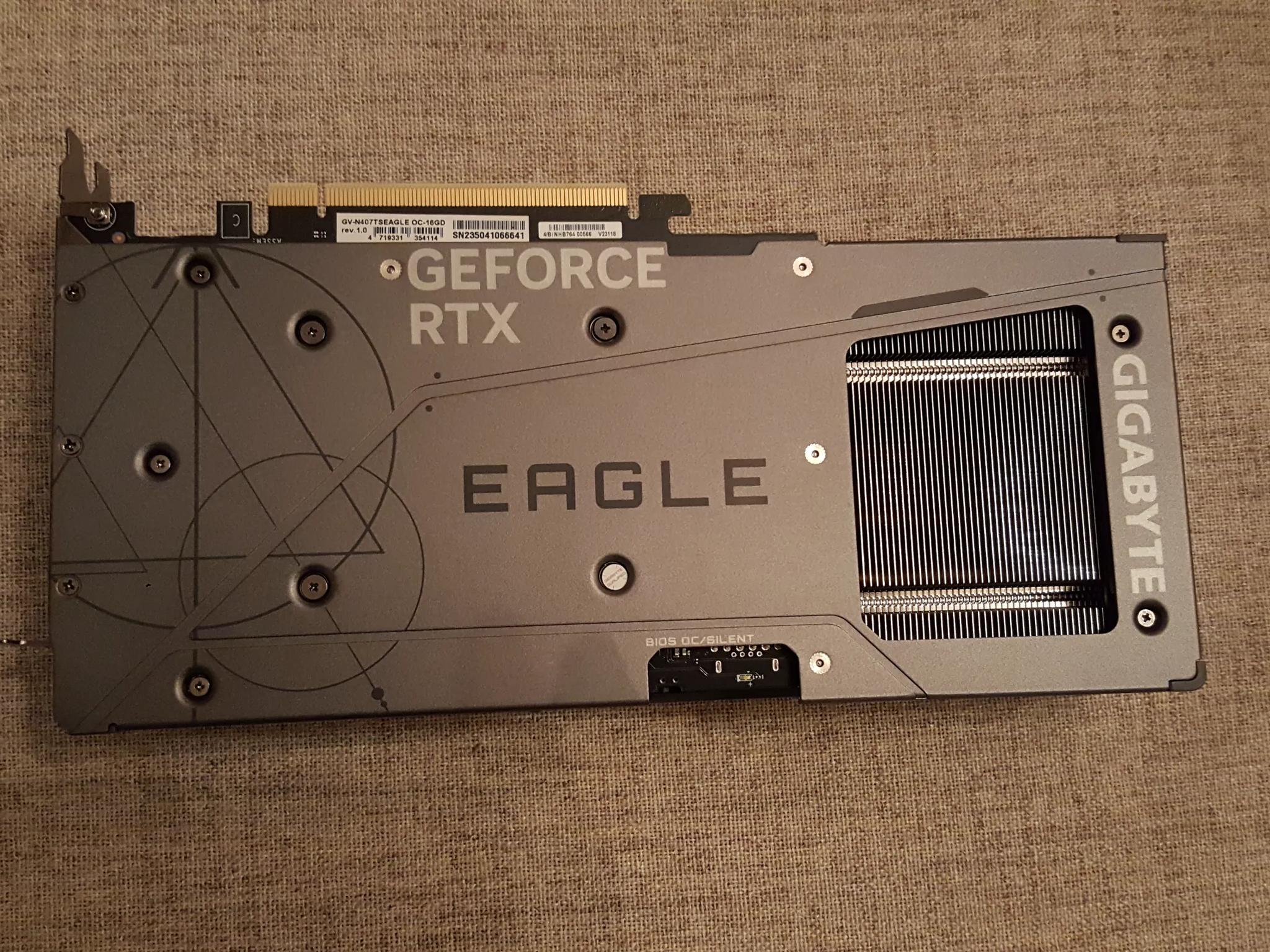 Nvidia RTX 4070 Ti SUPER GIGABYTE EAGLE OC