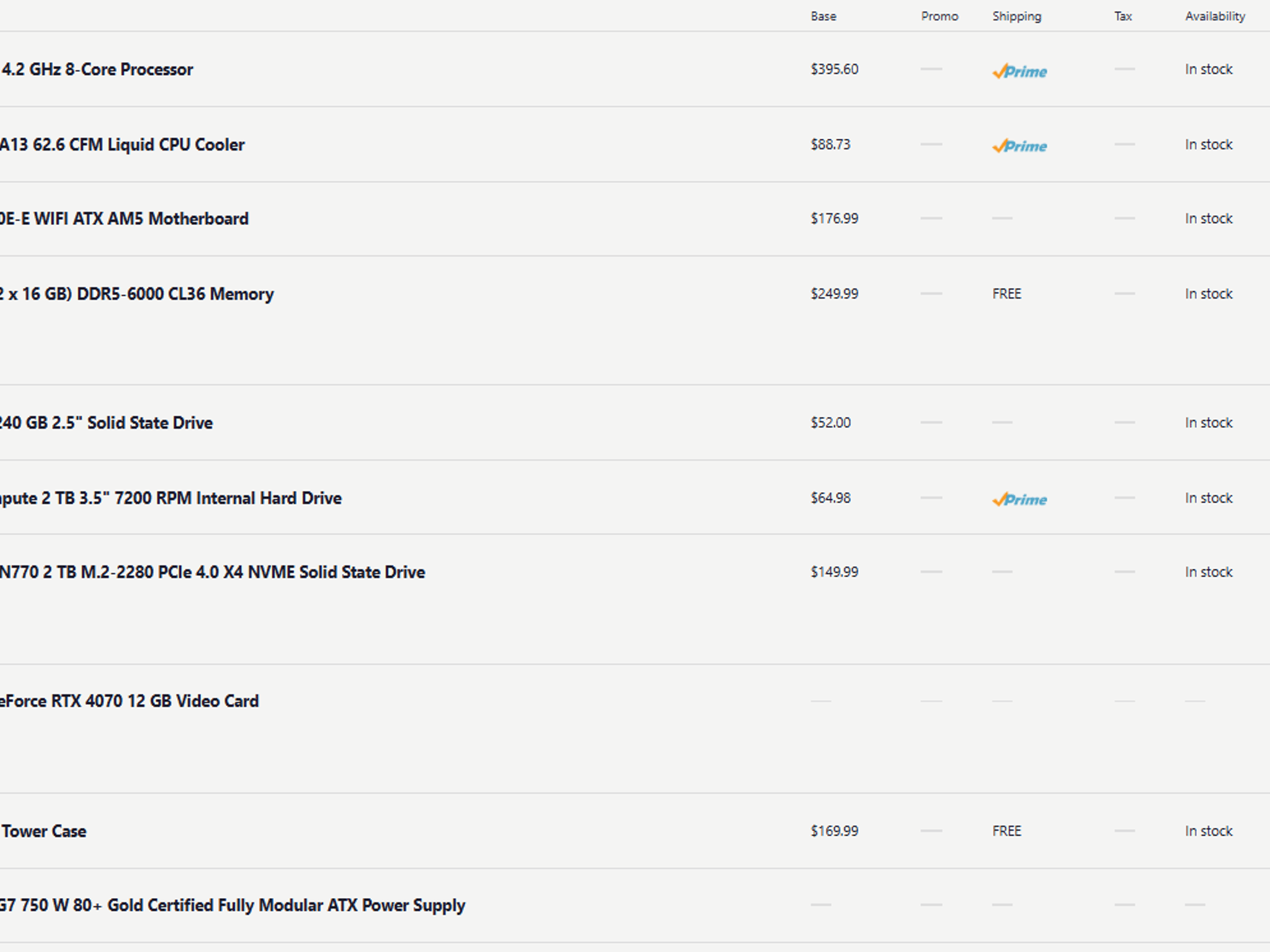 High-Performance Gaming PC - Ryzen 7800x3D - RTX 4070 Gaming x Slim - 32gb