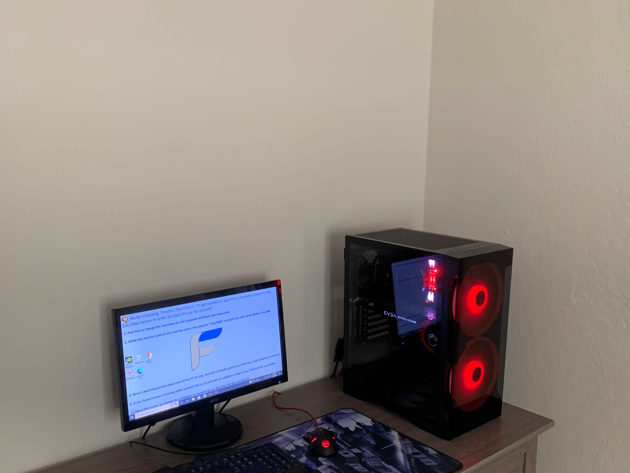 Gaming PC "GeForce 1070 and Ryzen 5 3600"